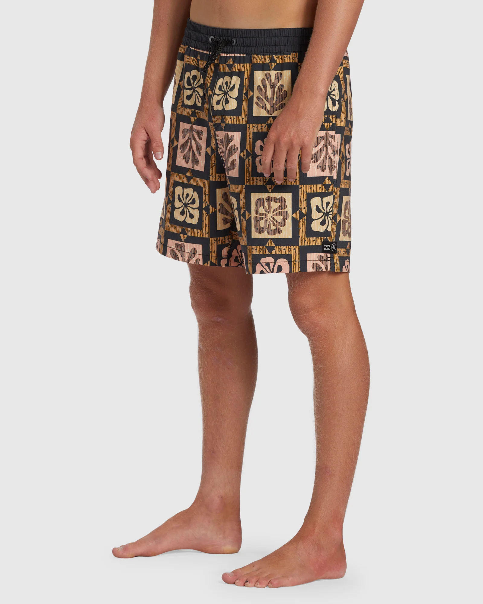 Mens Tiki Reef Layback Boardshorts - Image 2