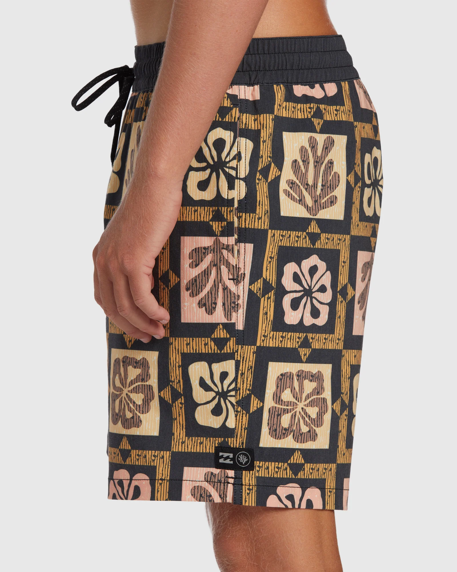 Mens Tiki Reef Layback Boardshorts - Image 4