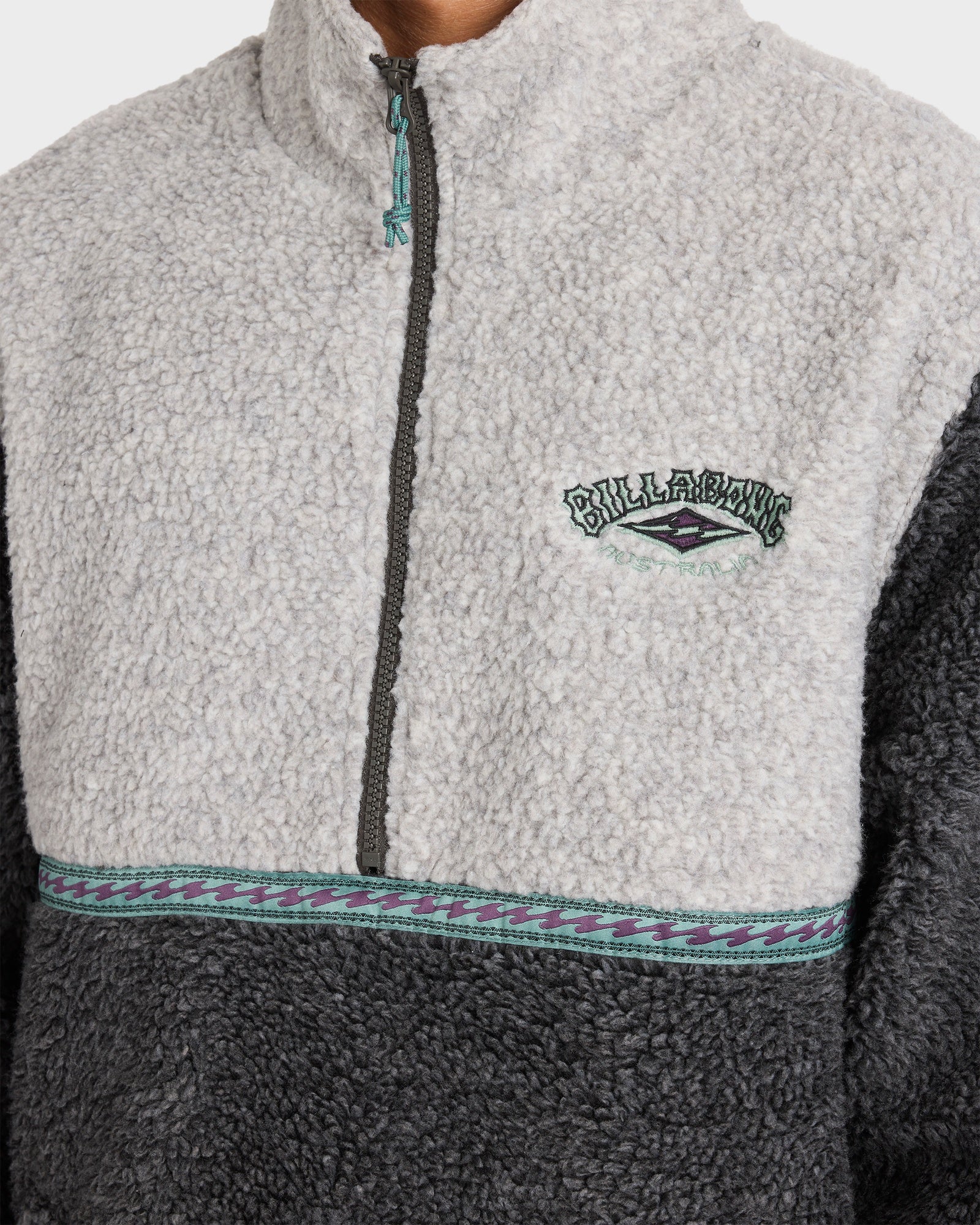 Mens Tombstone Half Zip Fleece Pullover - Image 4