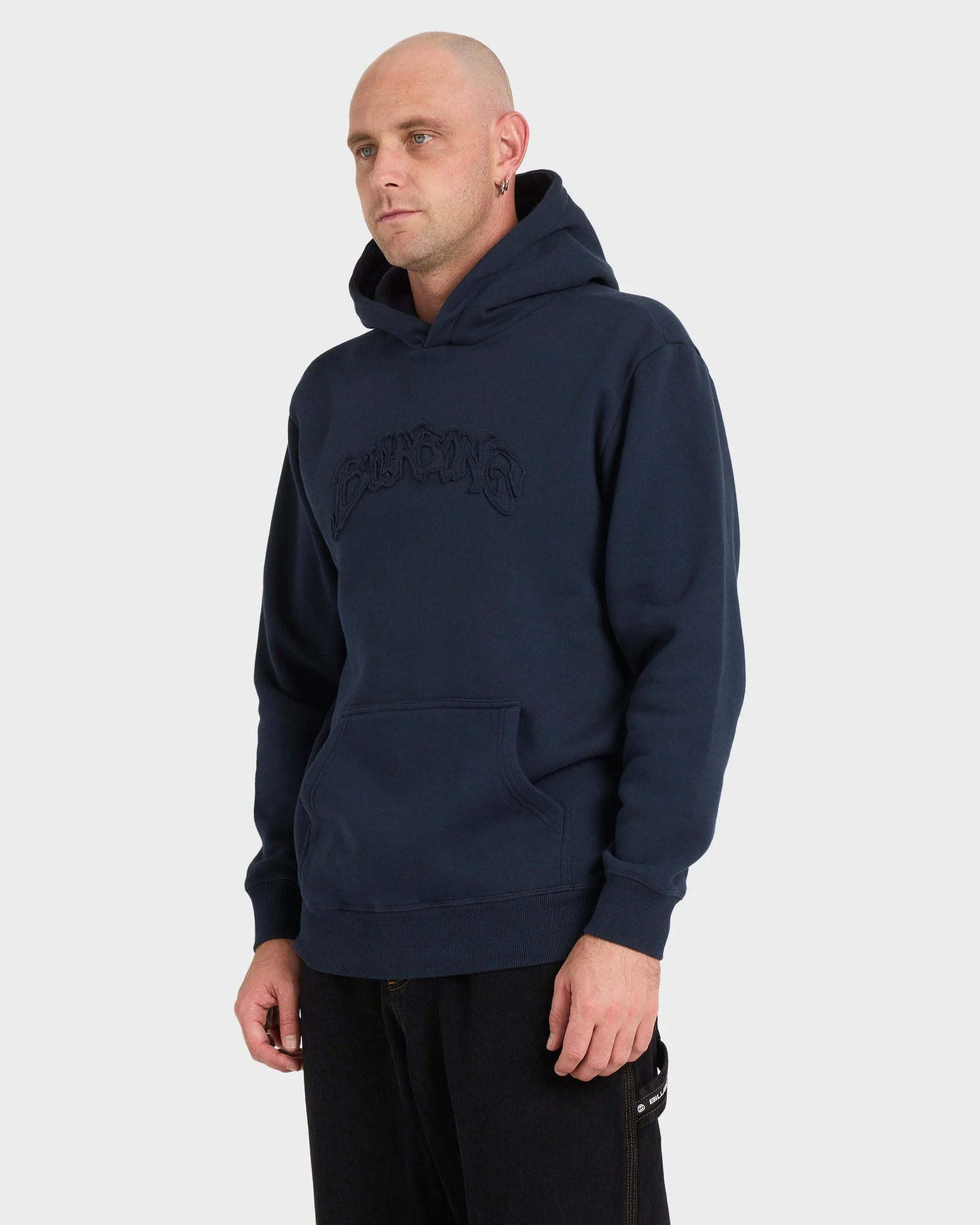 Mens Tonal Boss Pullover Hoodie - Image 3