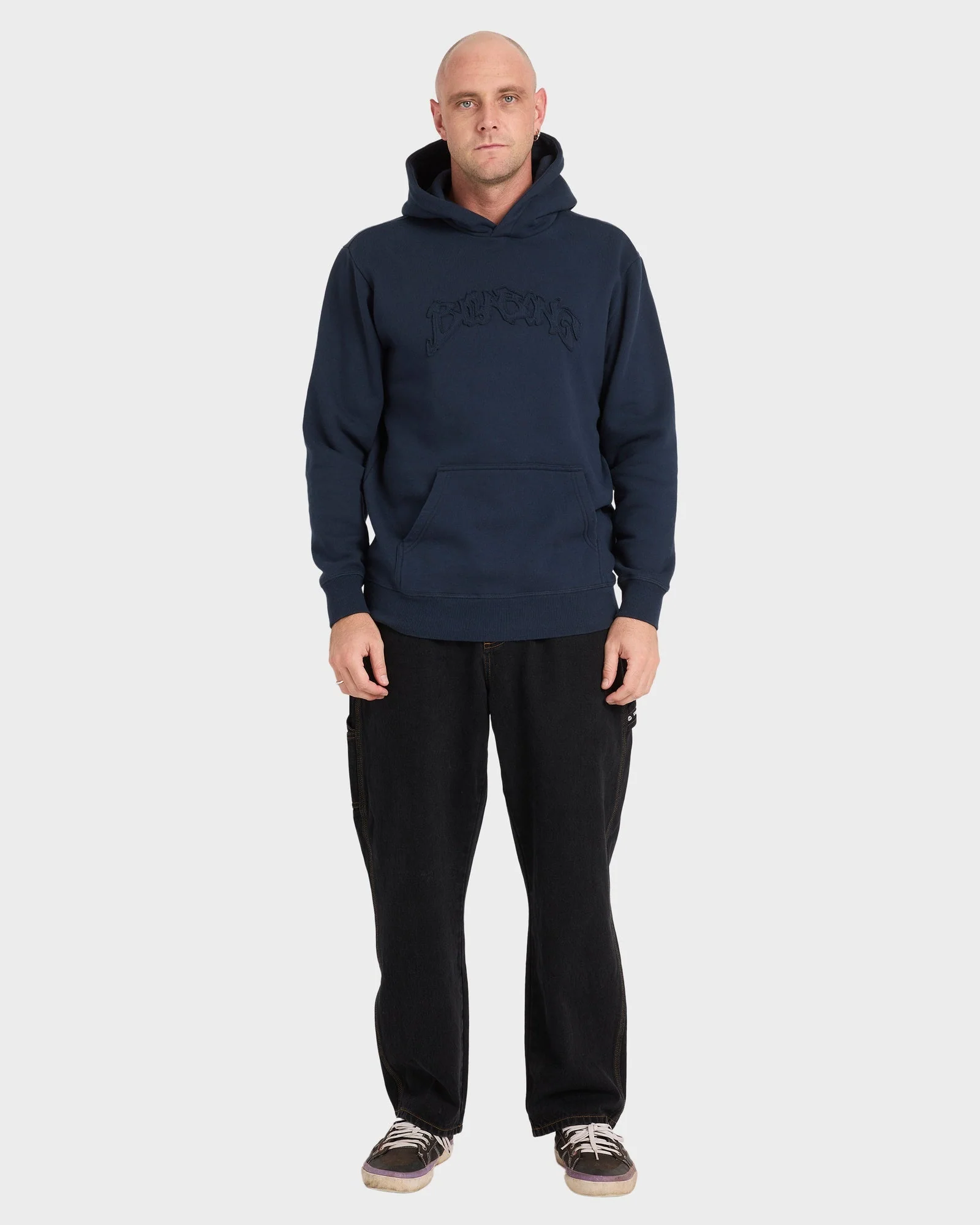 Mens Tonal Boss Pullover Hoodie - Image 5