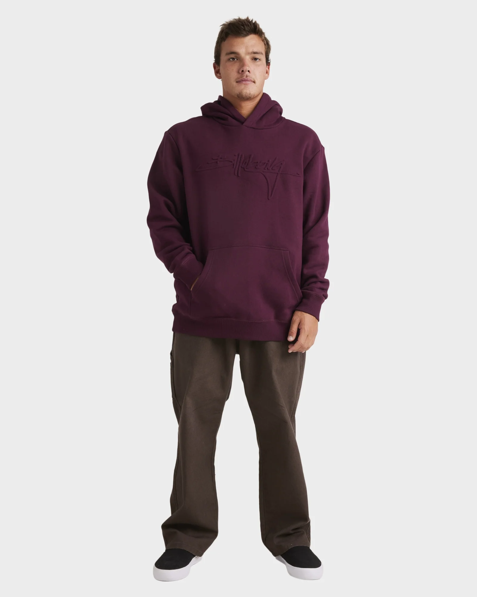 Mens Tonal Boss Pullover Hoodie - Image 5