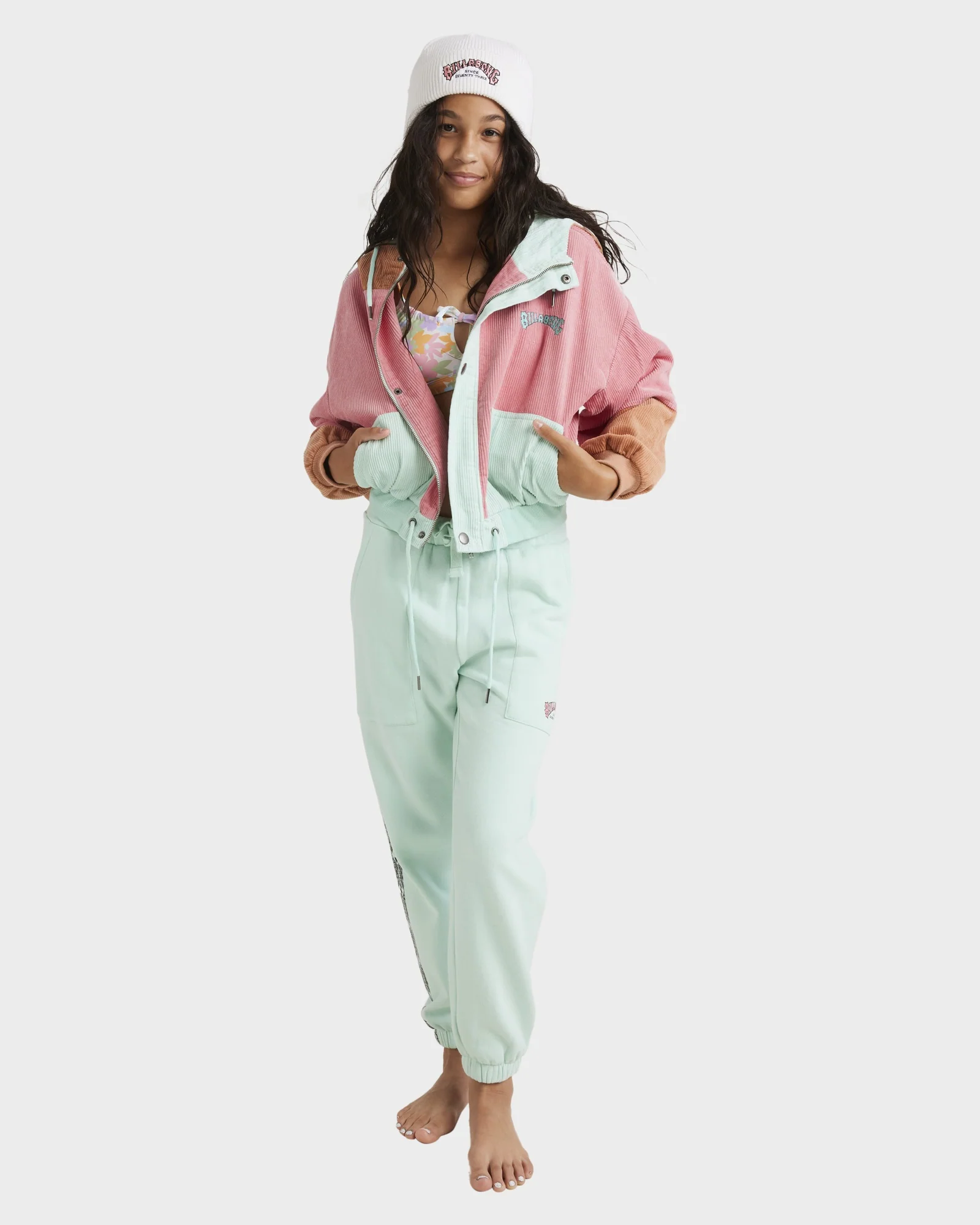 Girls 6-14 Tone Setter Zip Up Hoodie - Image 6