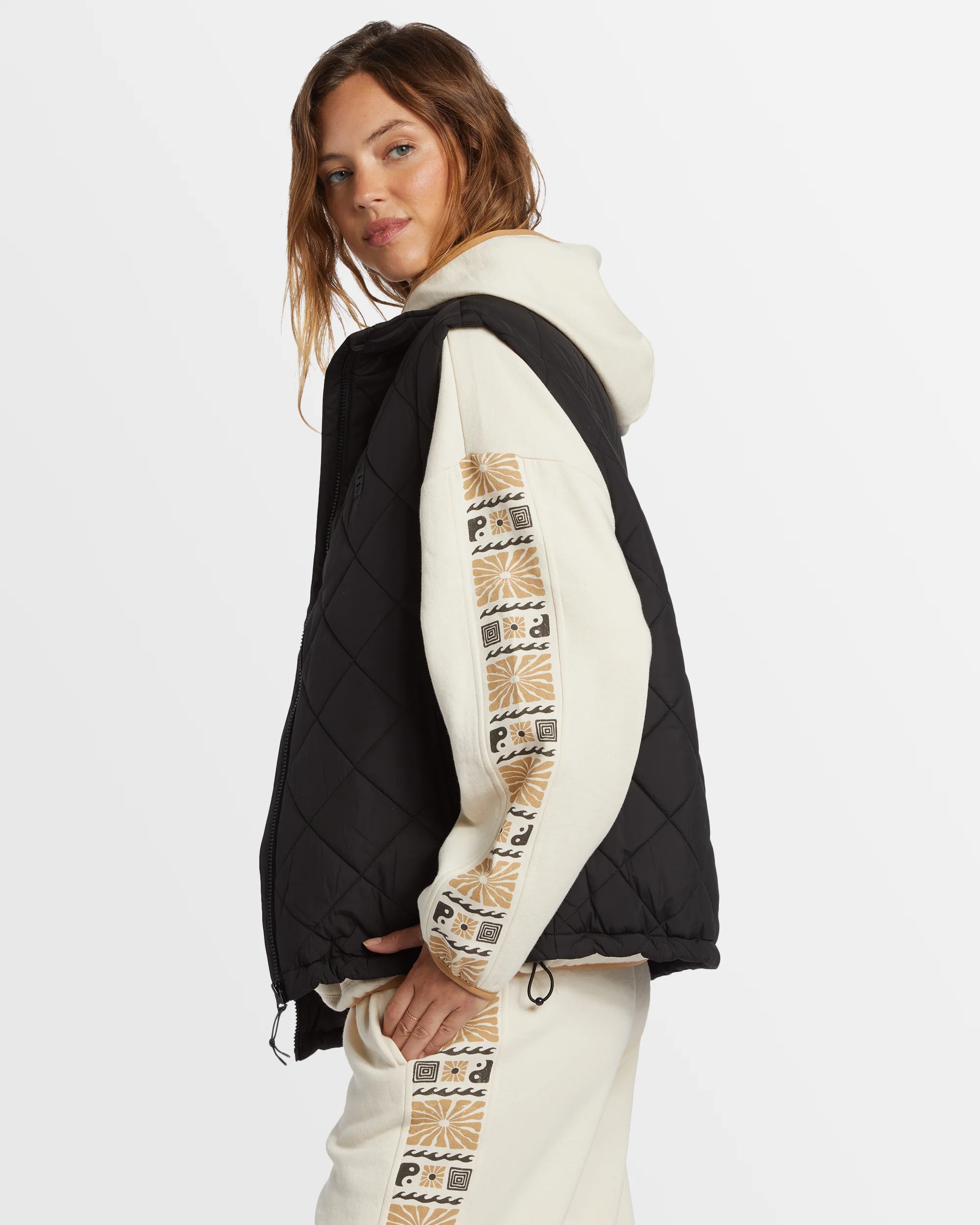Womens Transport Puffer Vest - Image 2