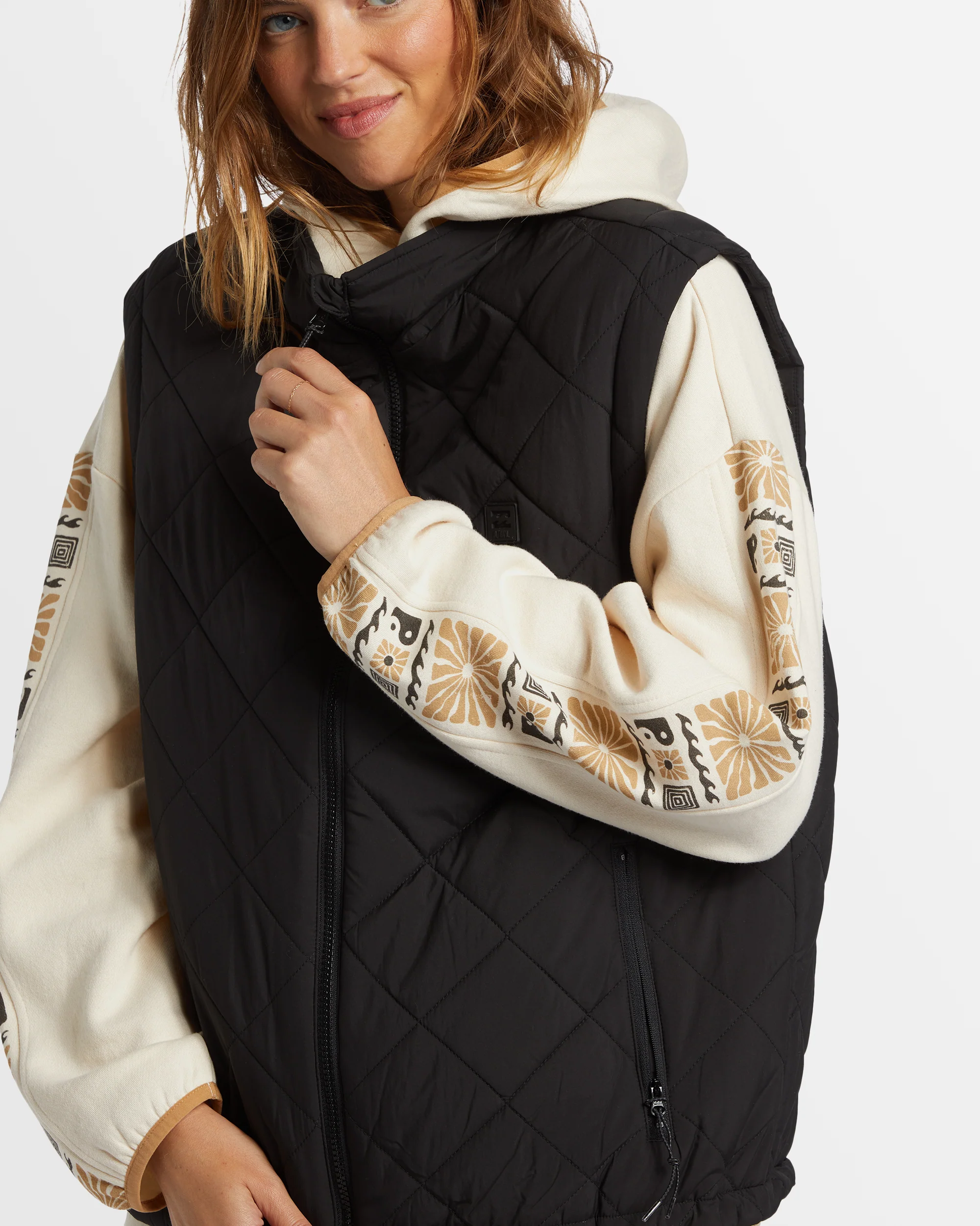 Womens Transport Puffer Vest - Image 3