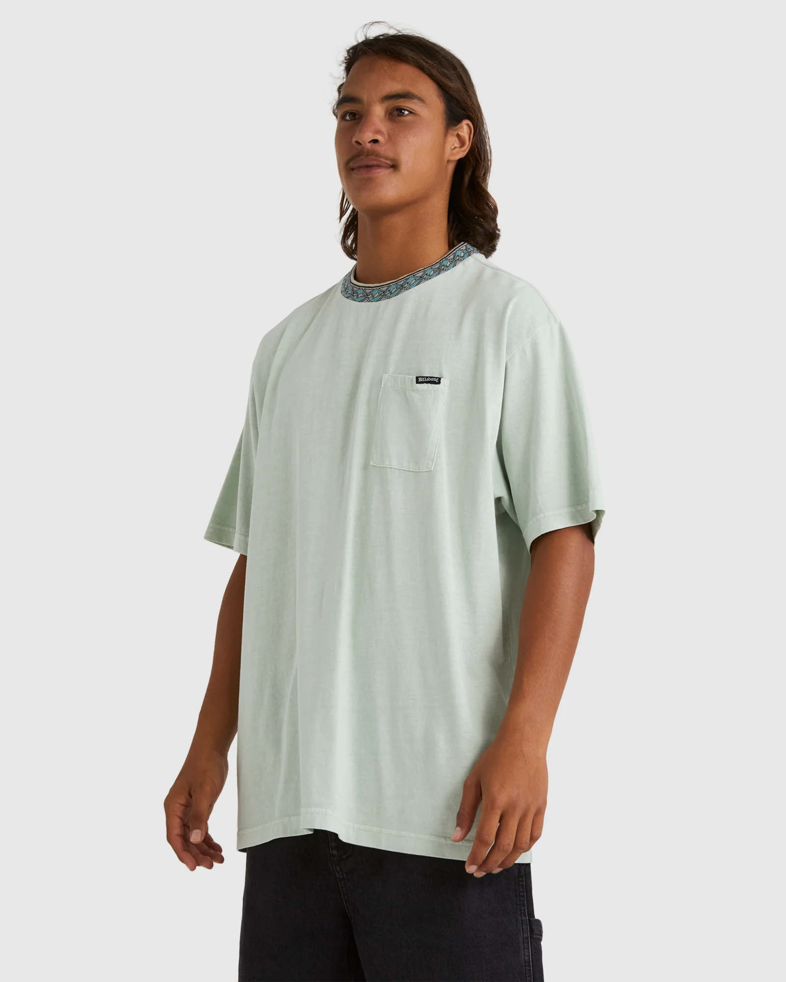 Mens Tribe Knit T-Shirt - Image 2