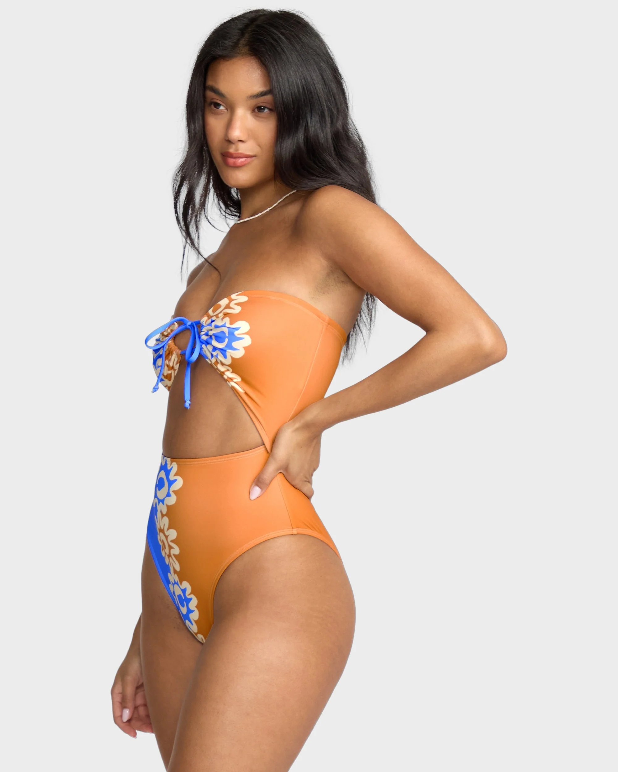 Womens Trippin Drippin One Piece Swimsuit - Image 3