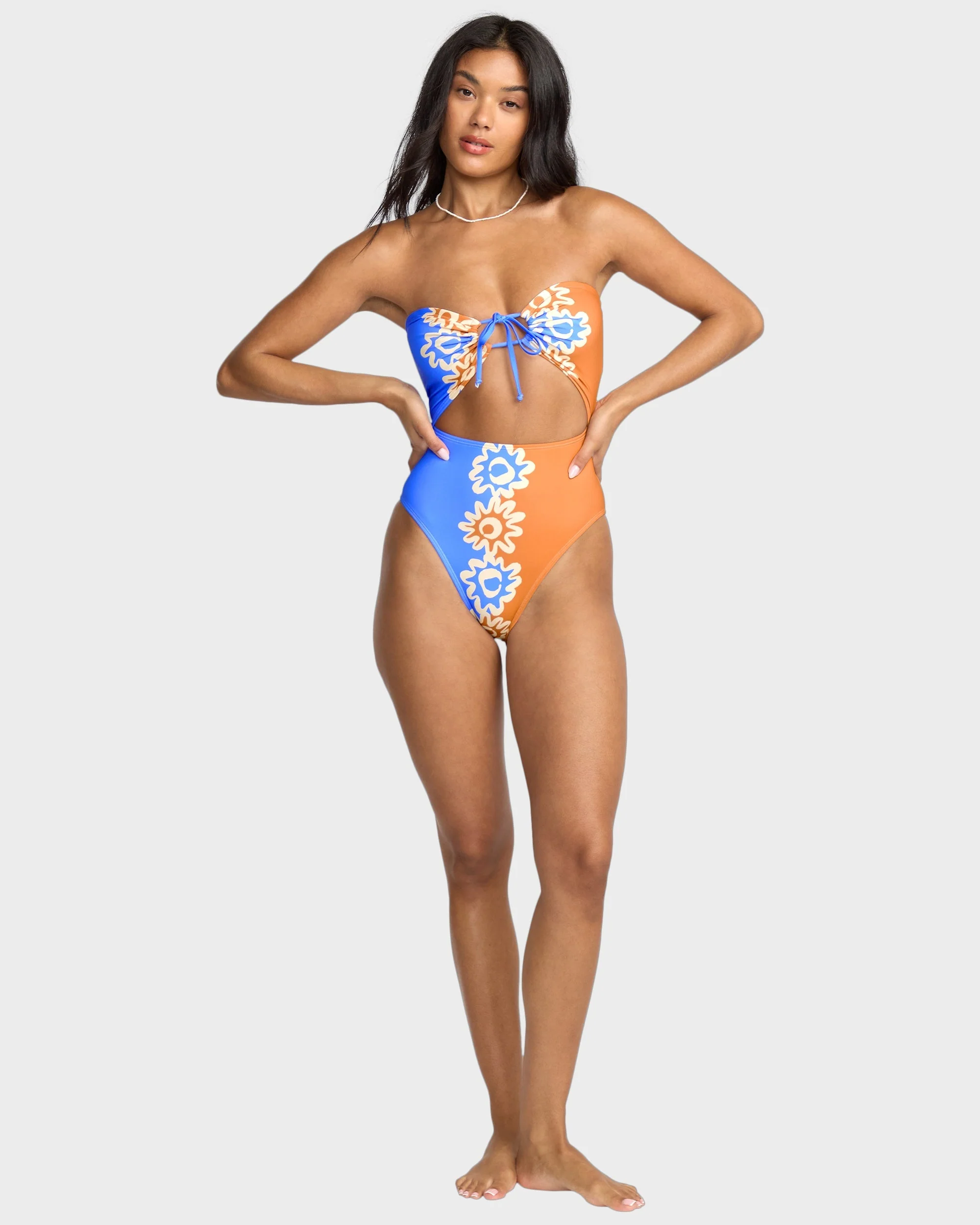 Womens Trippin Drippin One Piece Swimsuit - Image 6