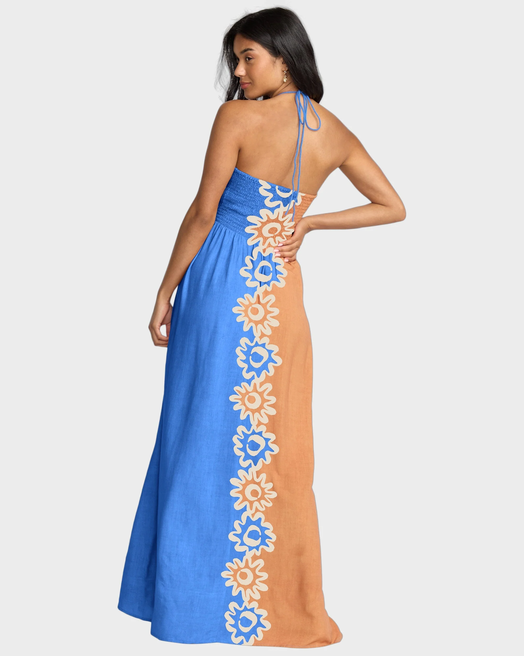 Womens Trippin Drippin Maxi Dress - Image 3