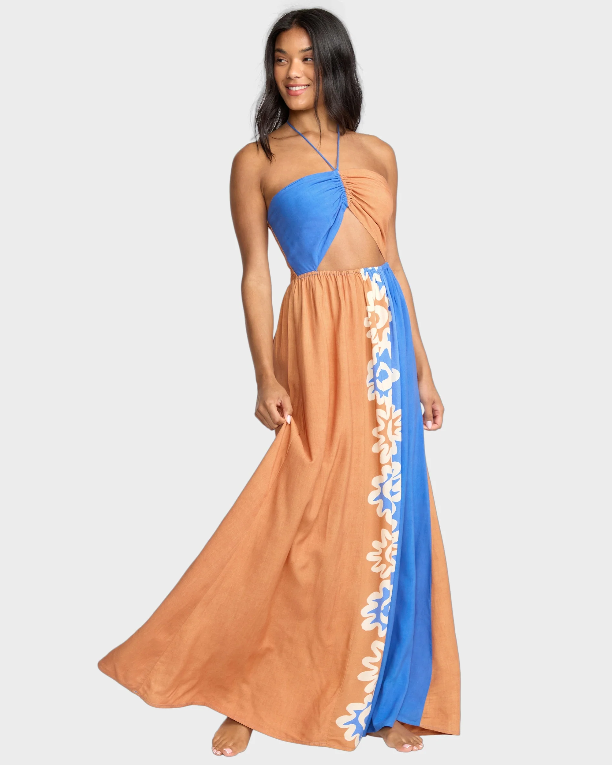 Womens Trippin Drippin Maxi Dress - Image 5