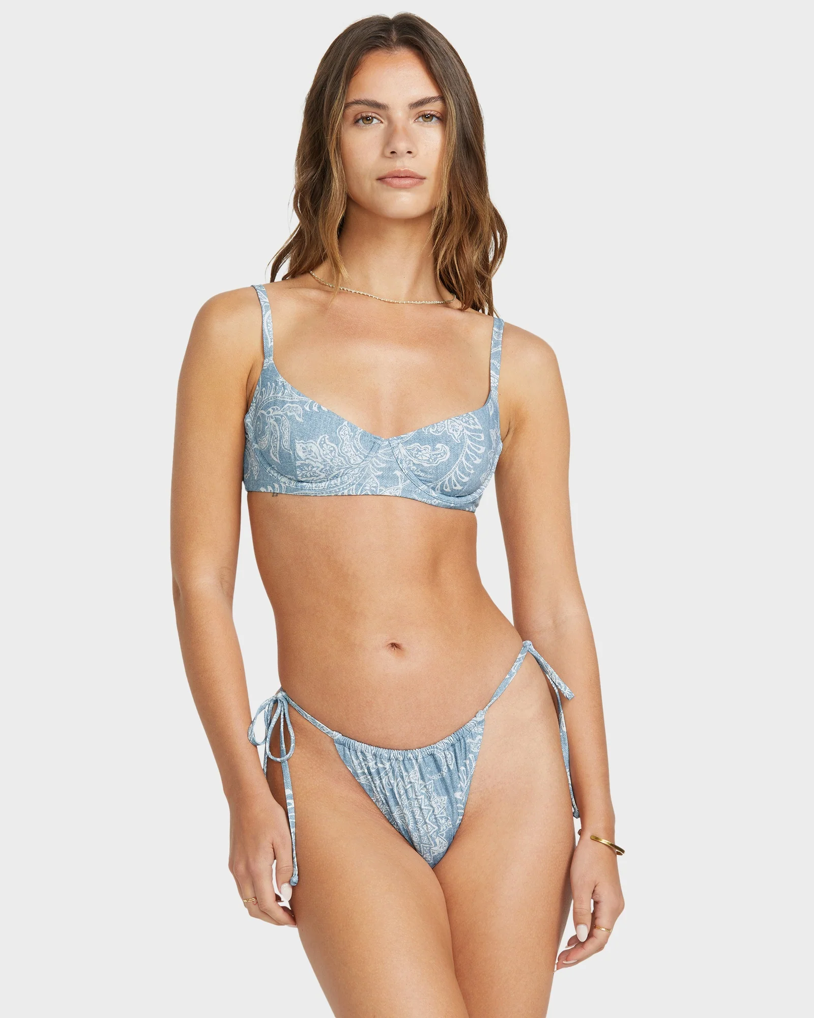 Womens Trippin Tides Helena Underwire Bikini Top - Image 2