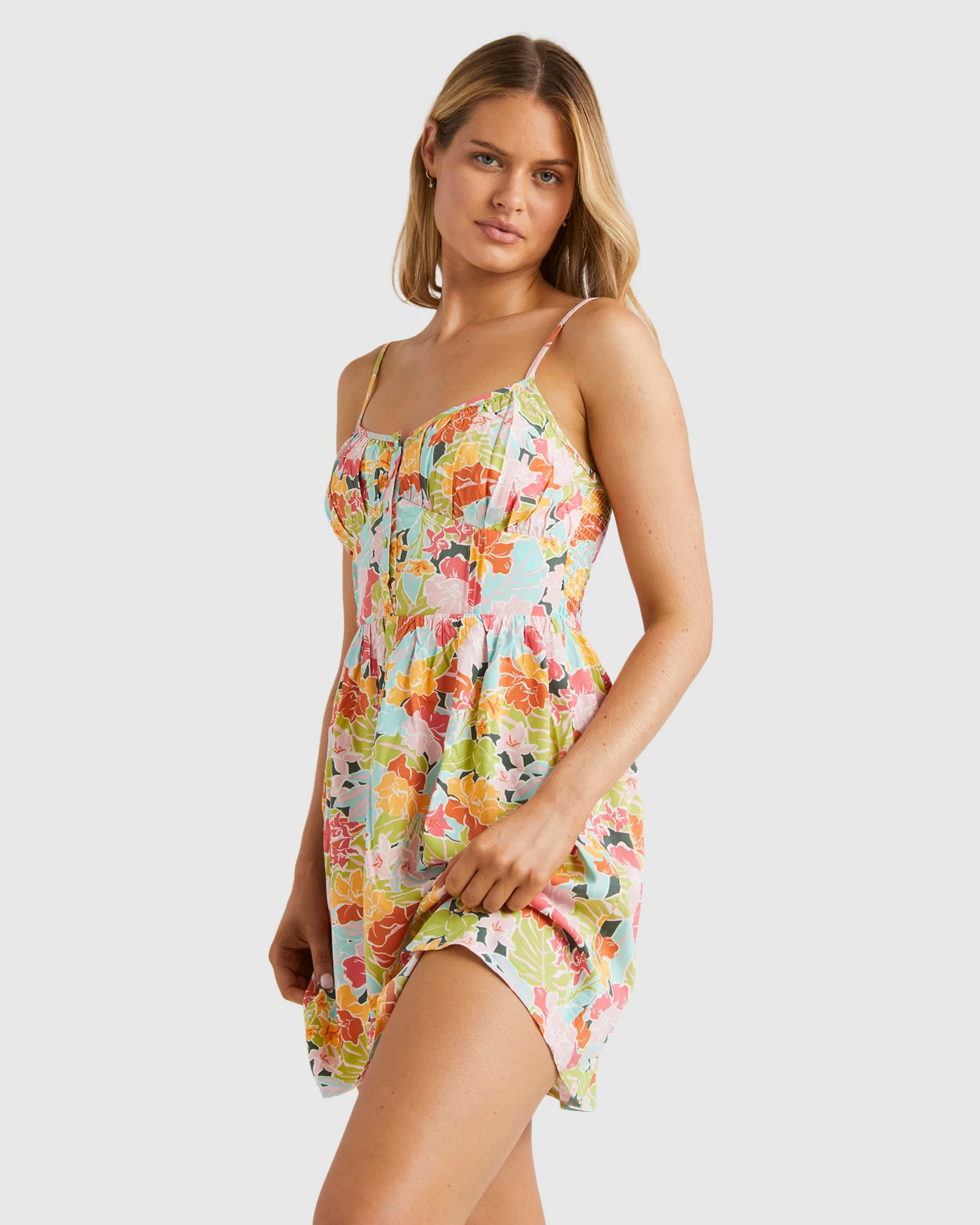 Womens Tropic Highs Mini Dress - Image 2