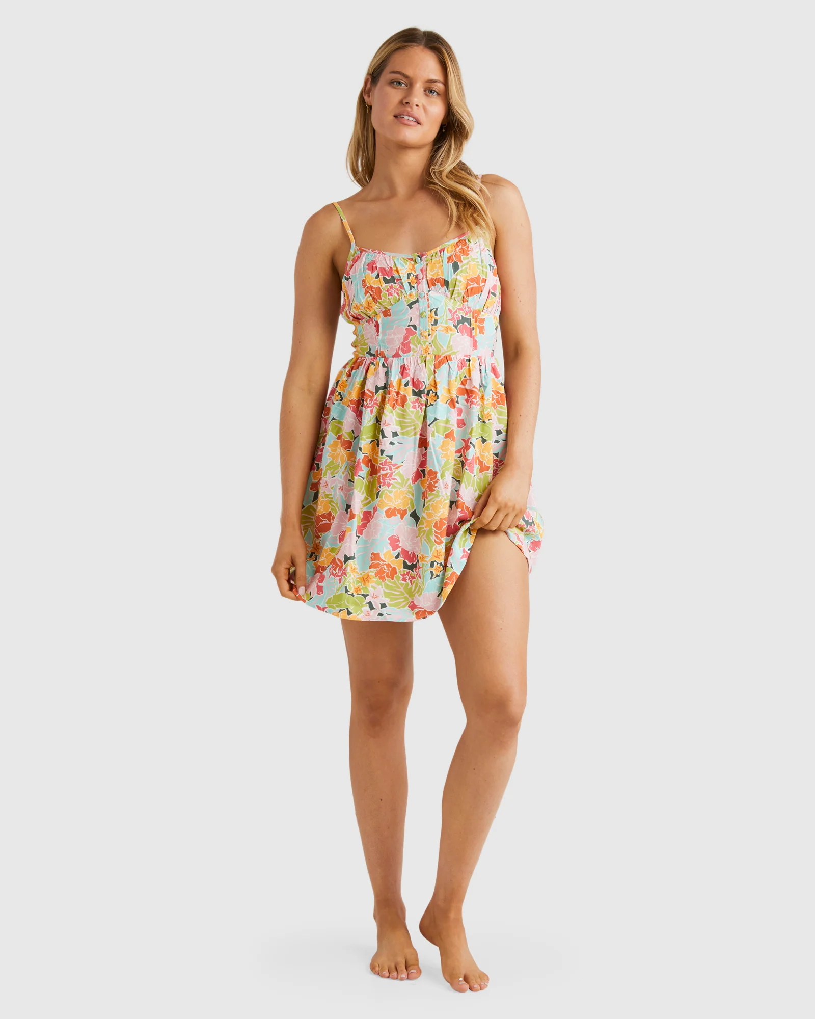 Womens Tropic Highs Mini Dress - Image 5