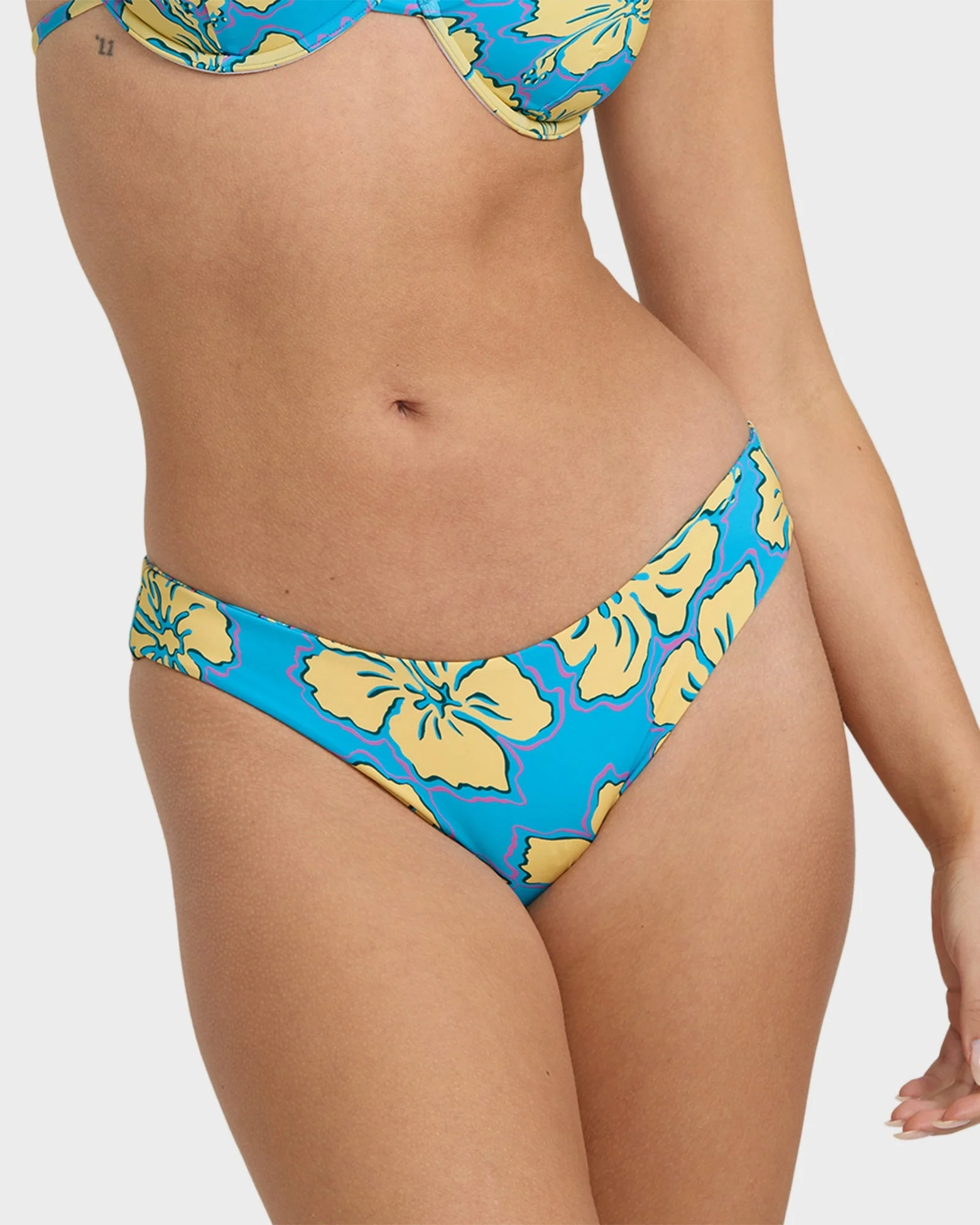 Womens Tropic Shift Reversible Bondi Bikini Bottom - Image 3
