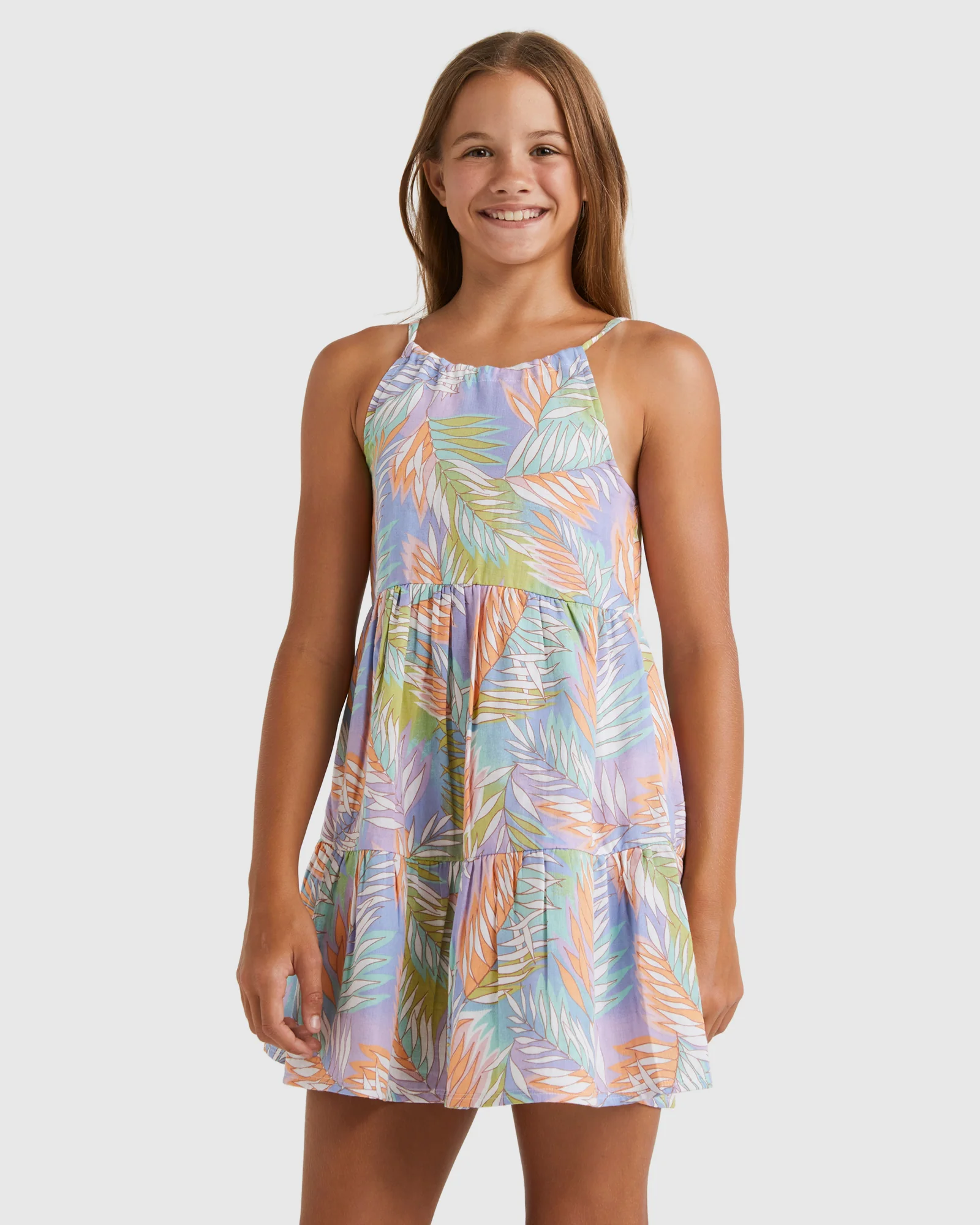 Girls 6-12 Tropical Dayz Dress - Image 2