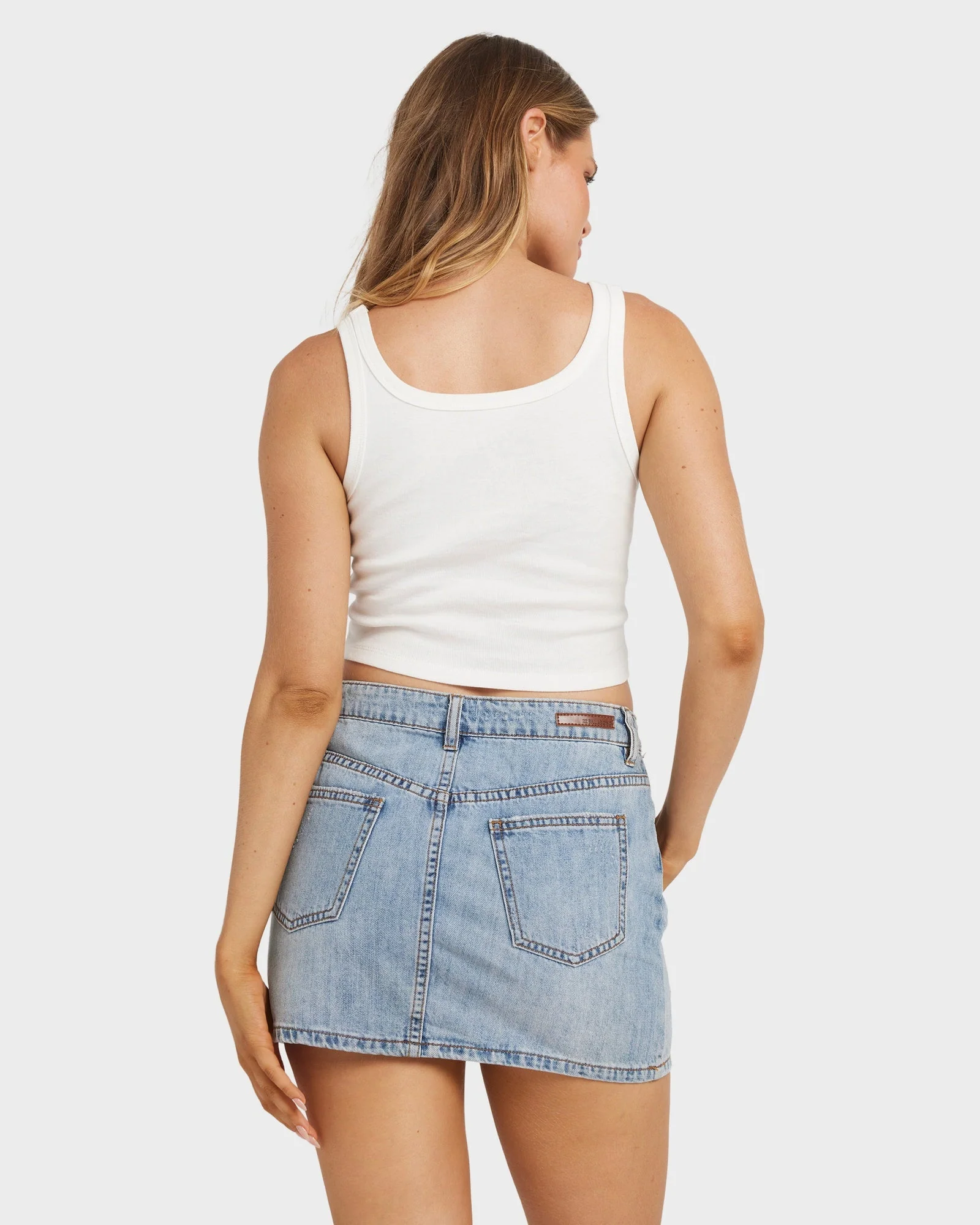 Womens Tropical Mixer Tank Top - Image 2
