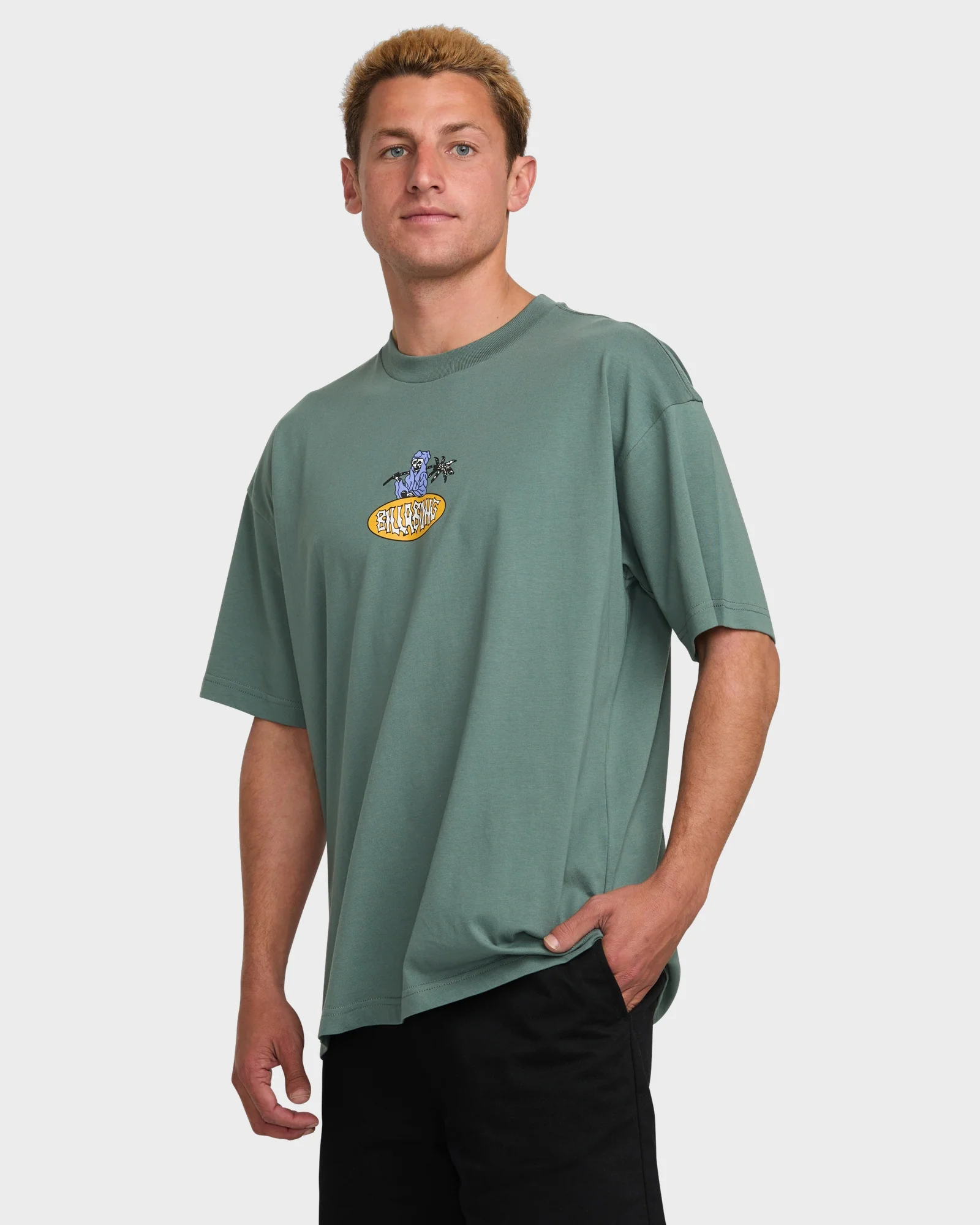 Mens Tropical Reaper T-Shirt - Image 3