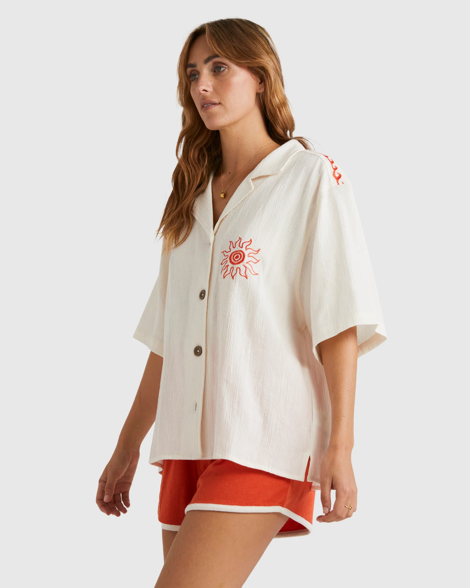 Womens Tropical Summer Shirt - Image 2