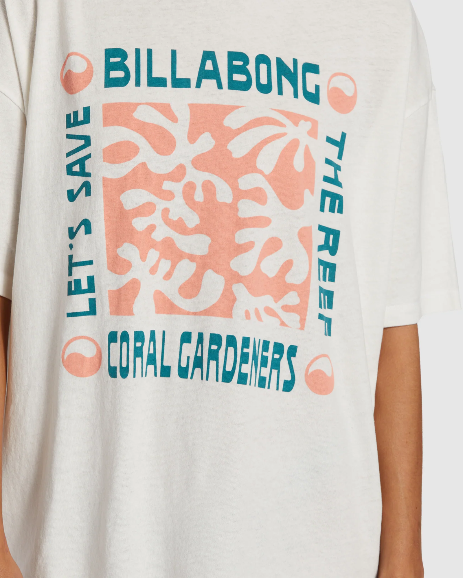 Womens True Boy Coral Gardener T-Shirt - Image 4