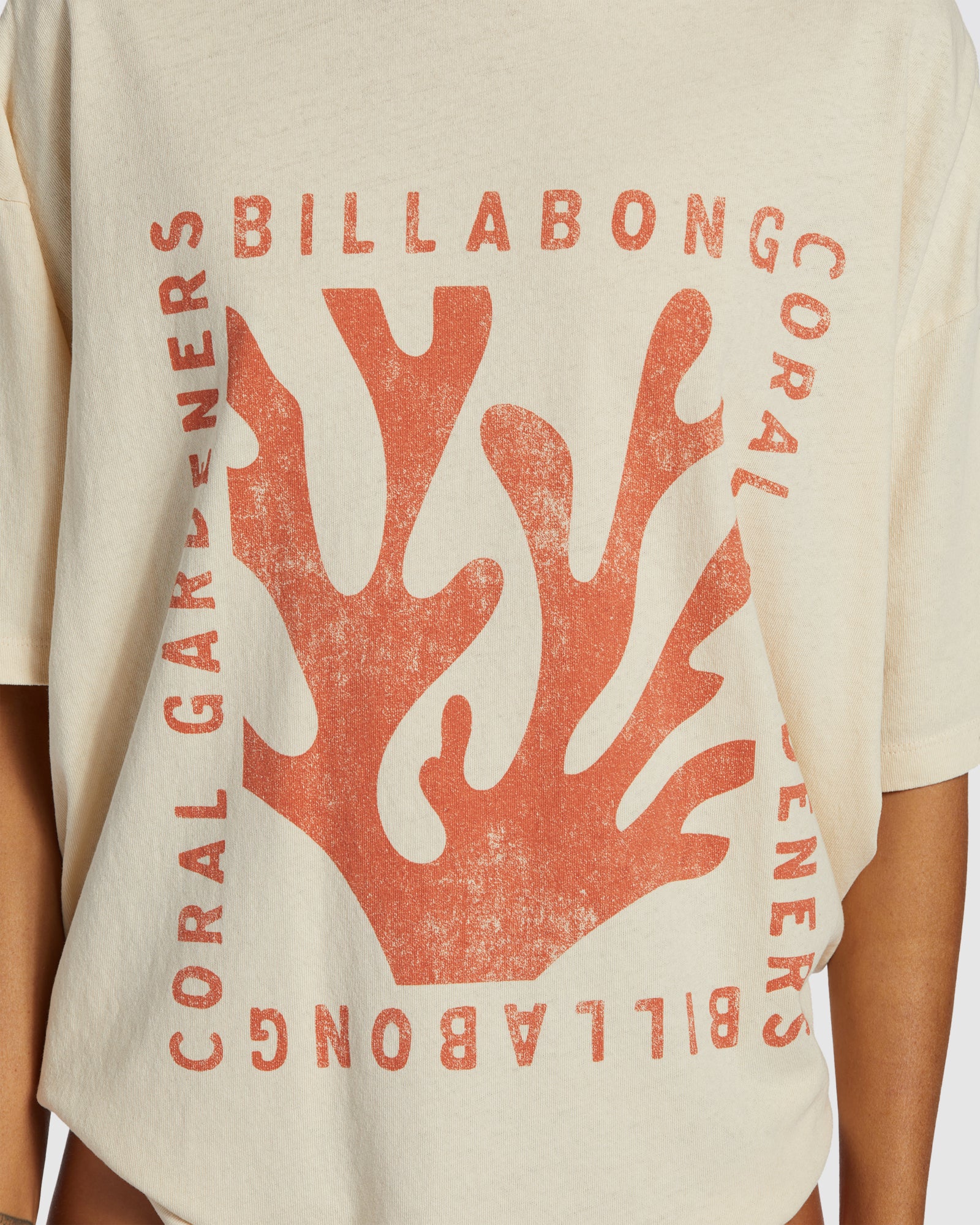 Womens True Boy Coral Gardener T-Shirt - Image 4
