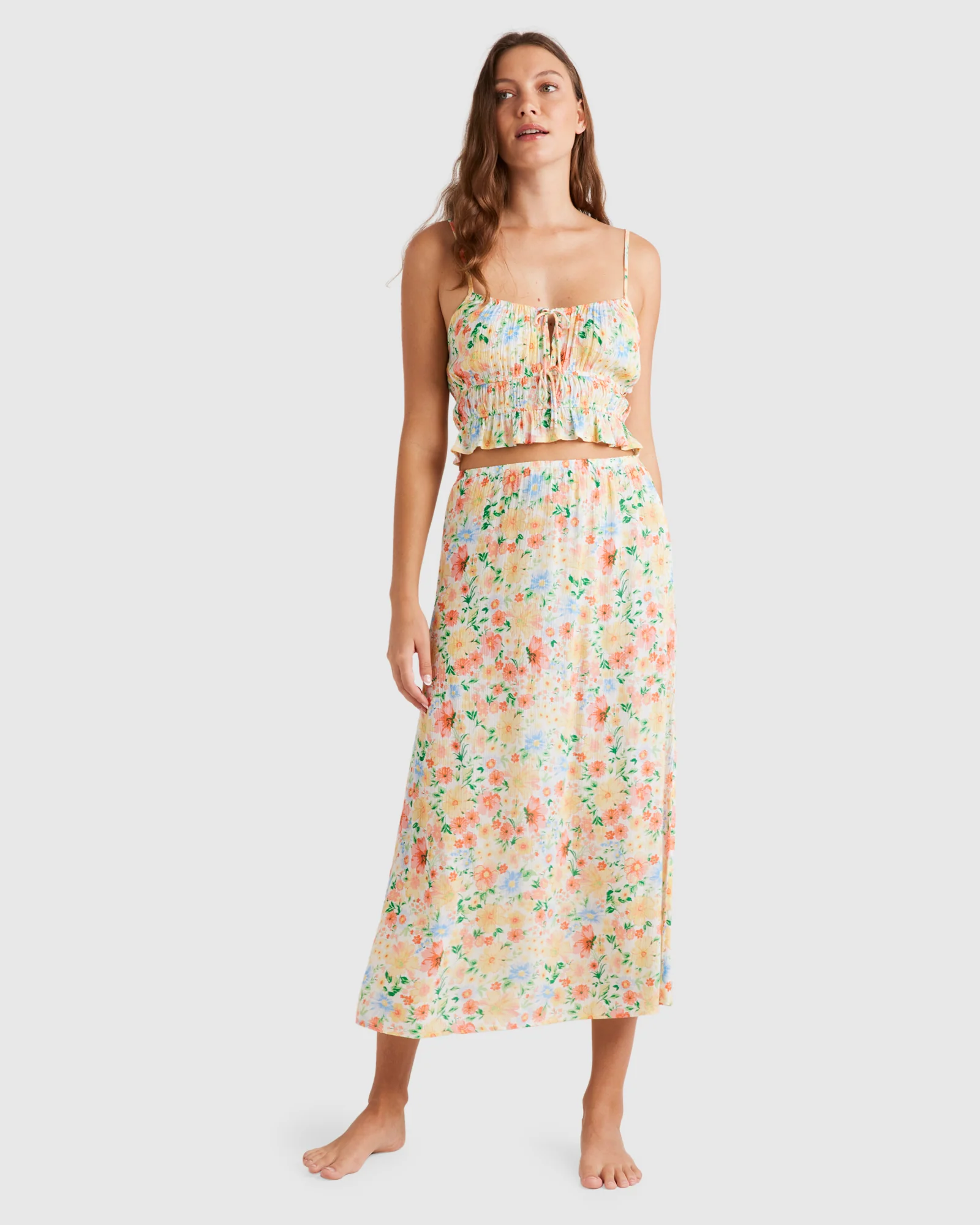 Womens True Romance Midi Skirt