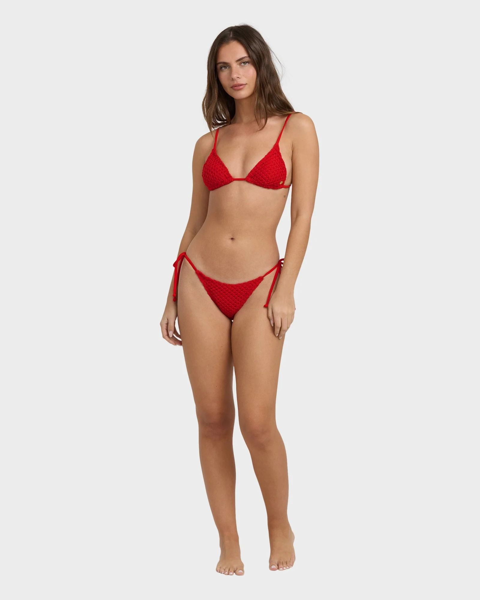 Womens Twisted Tides Tie Side Hike Bikini Bottom - Image 7