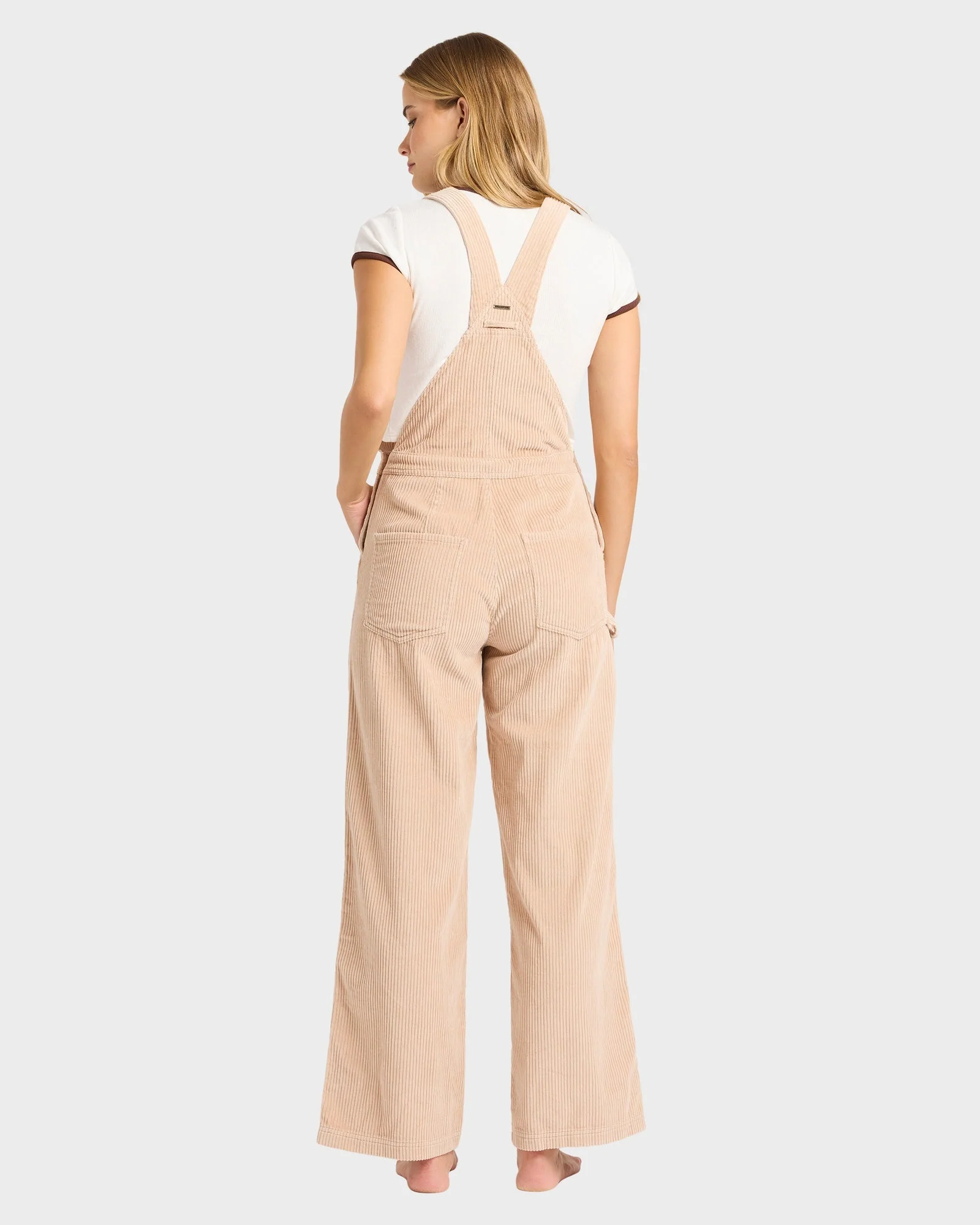 Womens Vacay Corduroy Overalls - Image 2