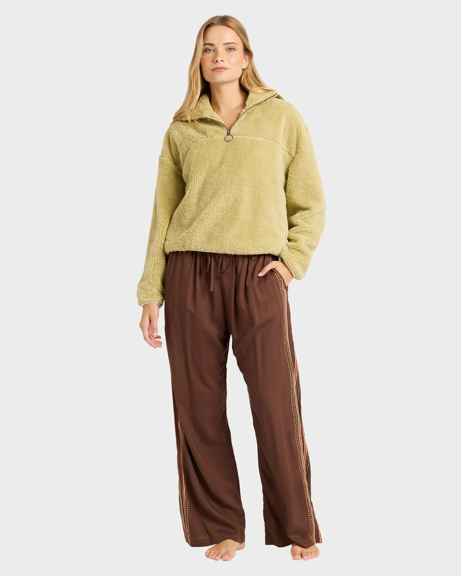 Womens Vacay Mode Elastic Pants - Image 5