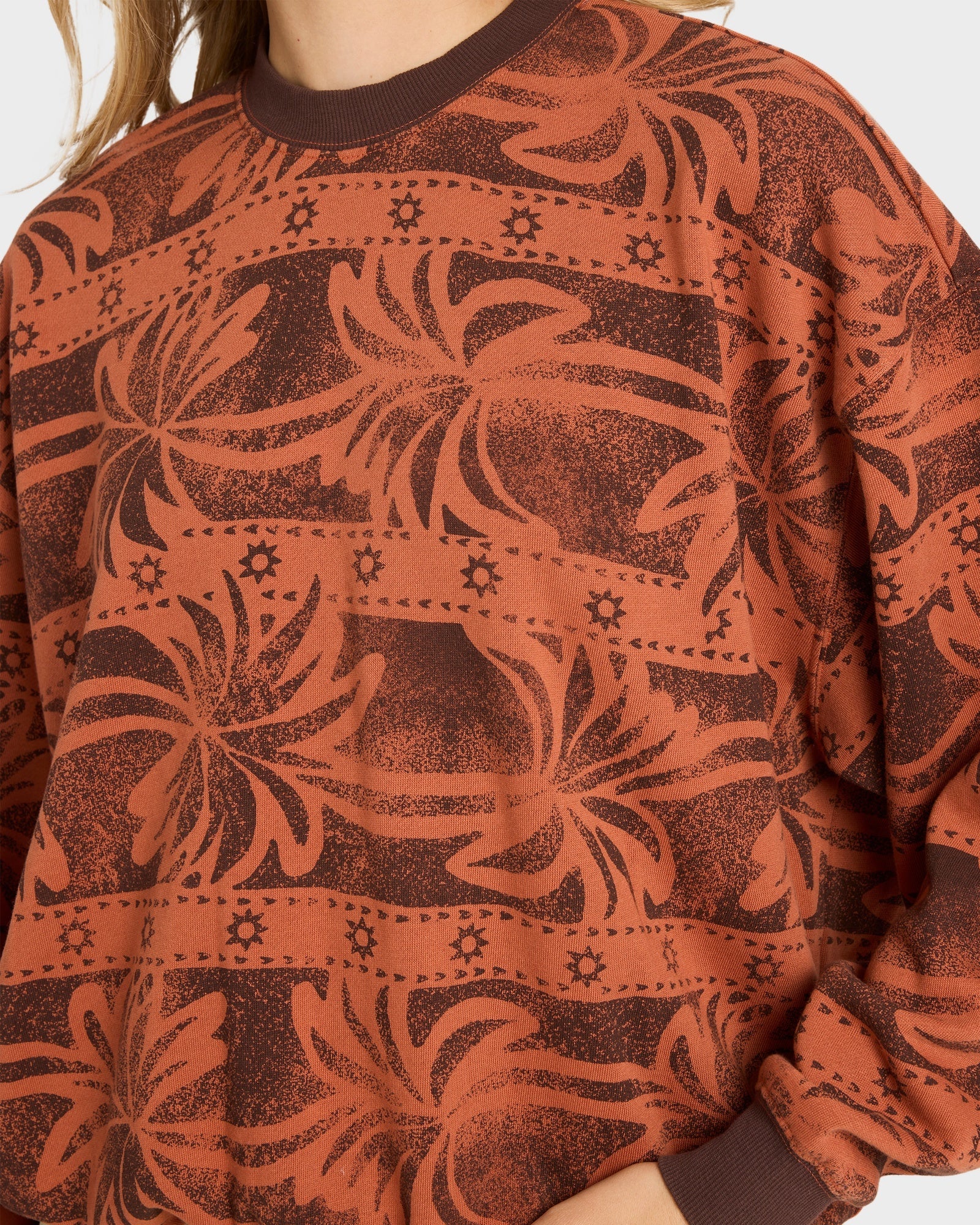 Womens Vida Palms Crew Neck - Image 4