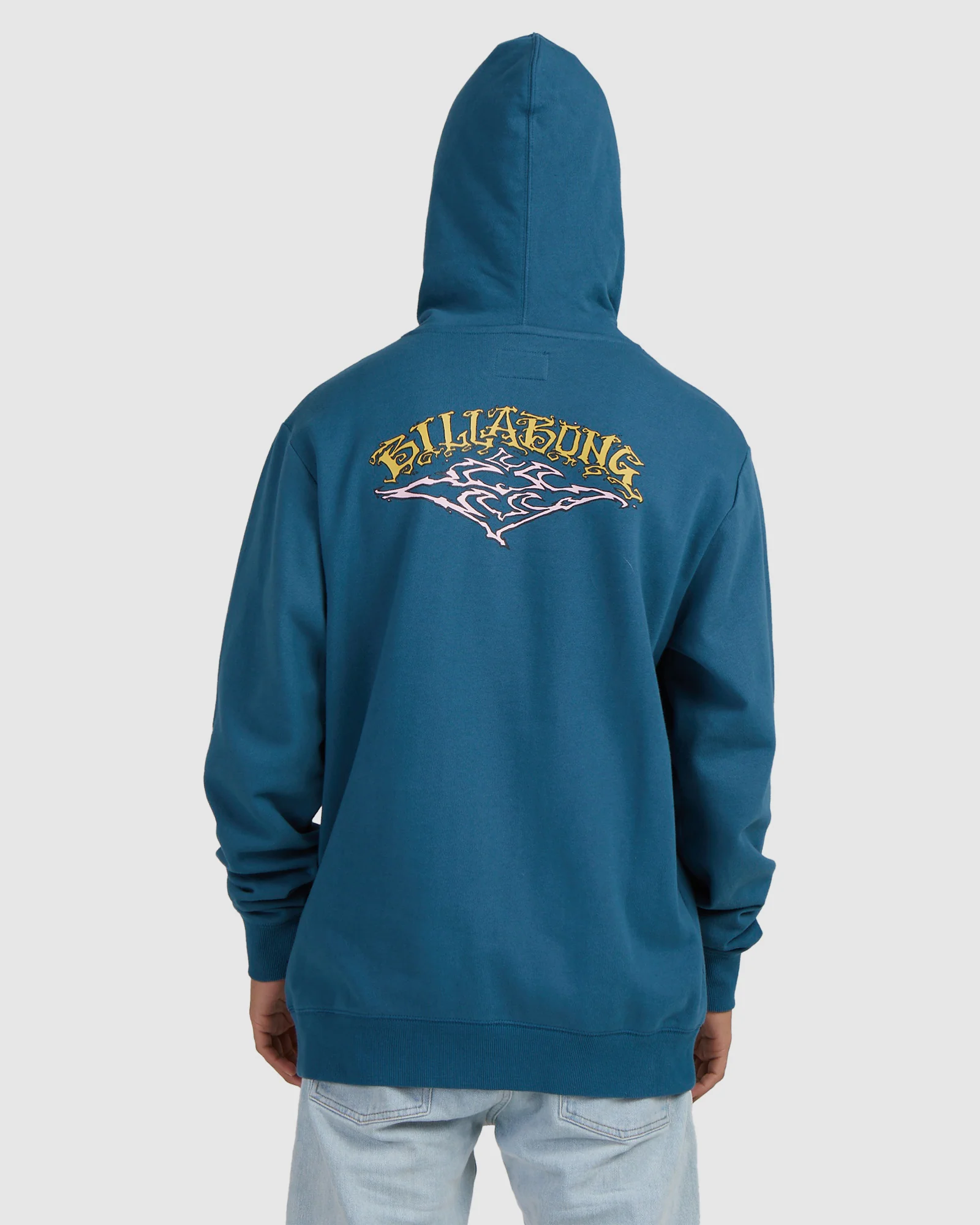 Mens Vintage Arch Pullover Hoodie - Image 3