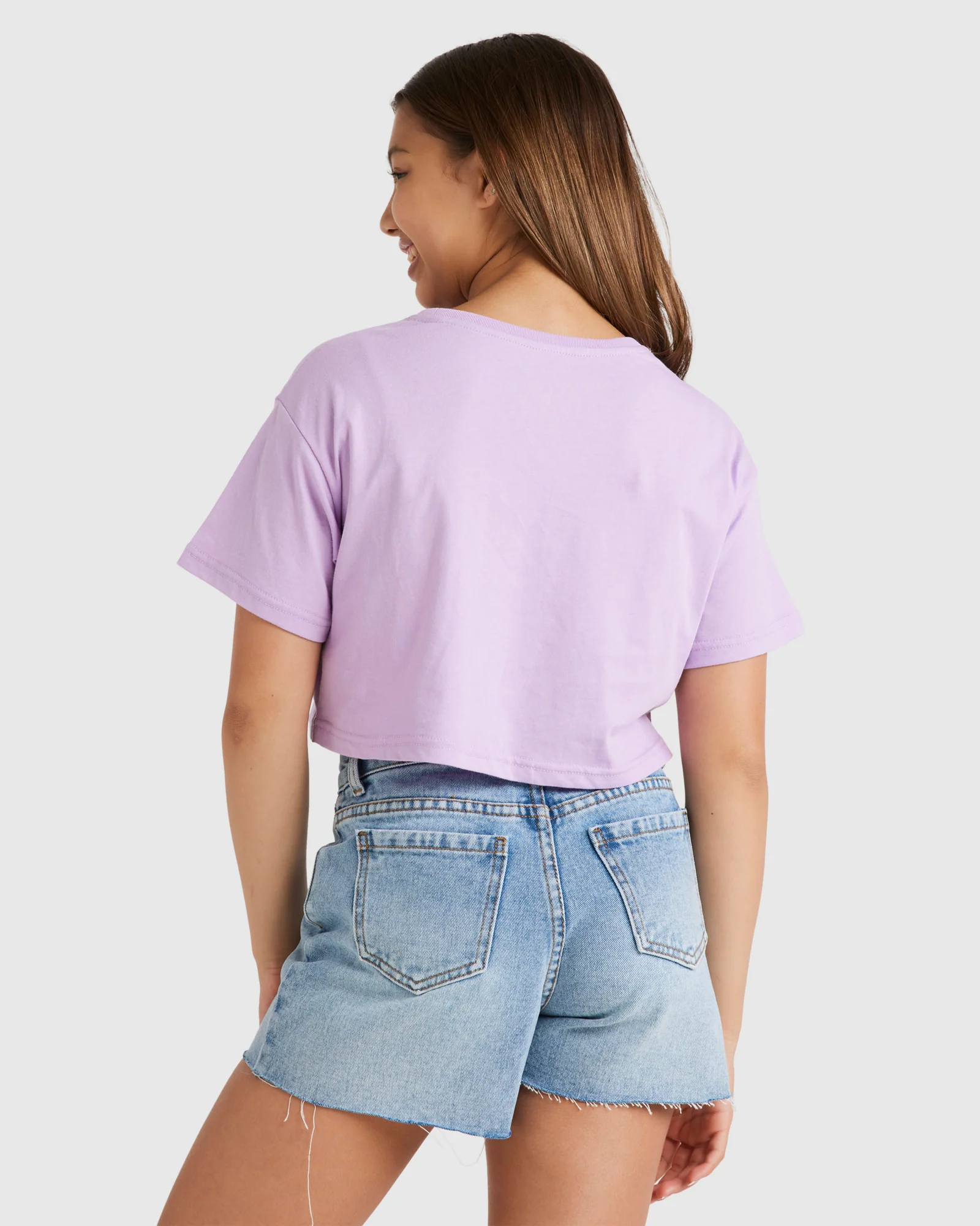 Girls 6-14 Vintage Surf True Boy Crop T-Shirt - Image 3