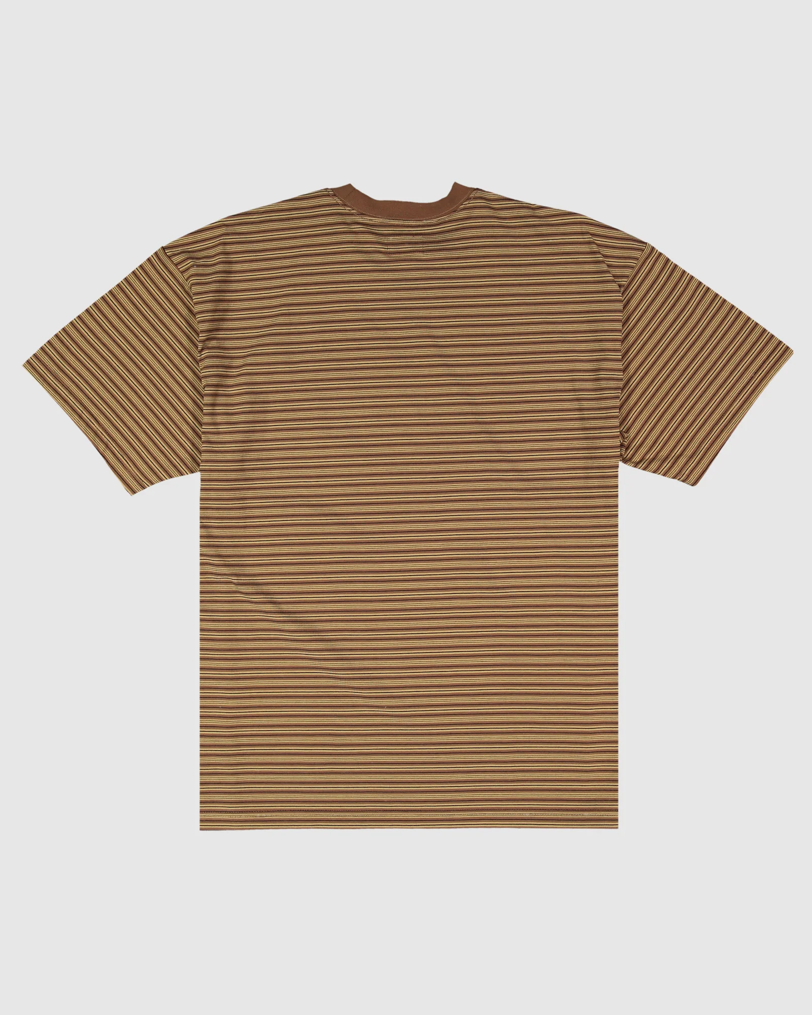 Mens Waffle Knit Stripe T-Shirt - Image 2