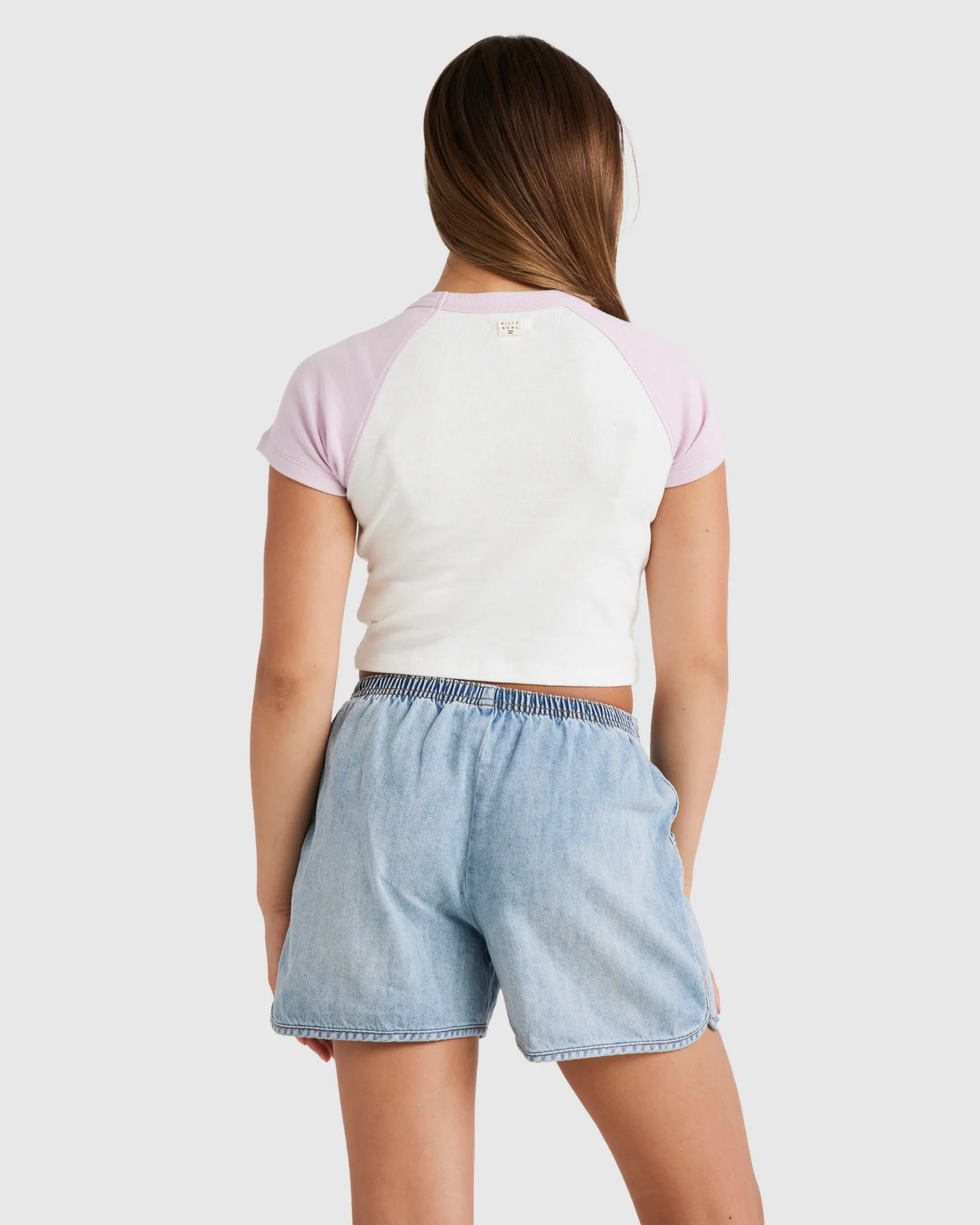 Girls 6-14 Walkie The Line Denim Shorts - Image 3
