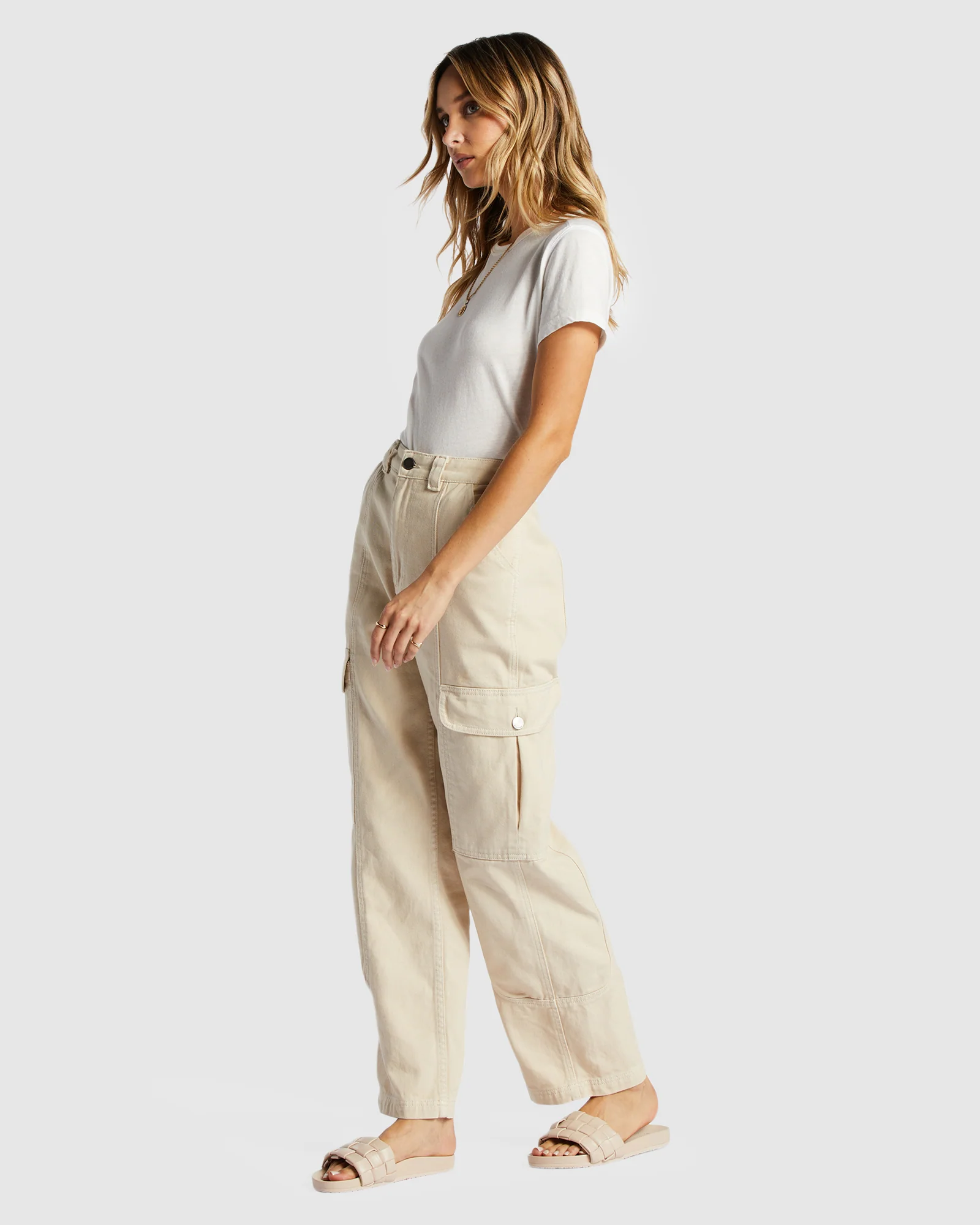 Womens Wall To Wall Denim Pants - Image 2