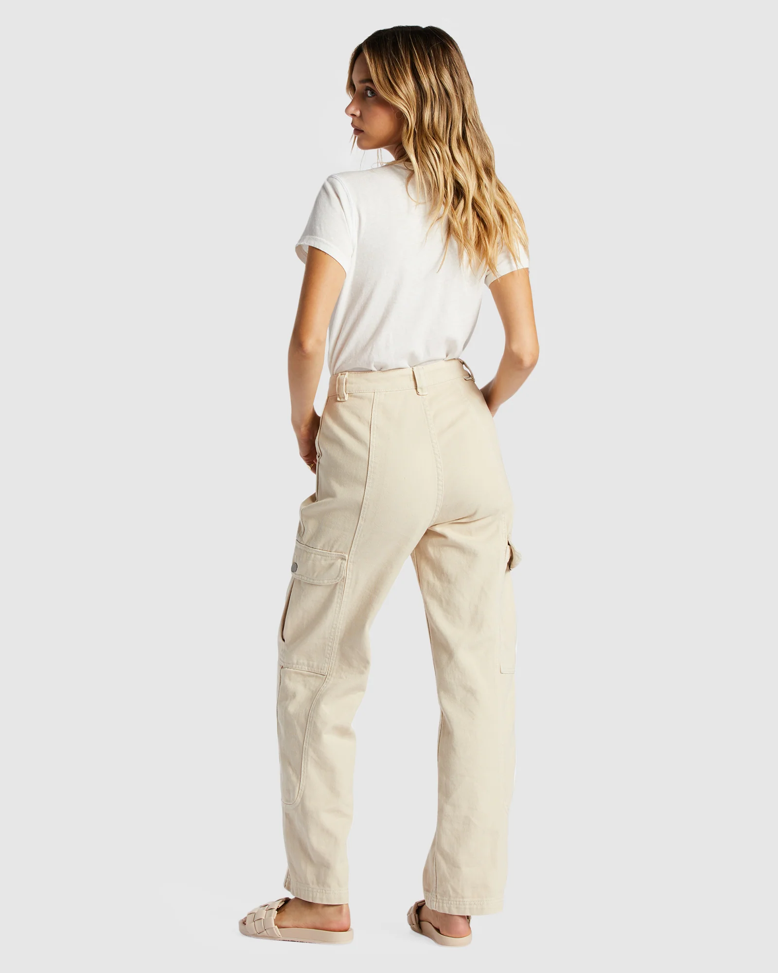 Womens Wall To Wall Denim Pants - Image 3