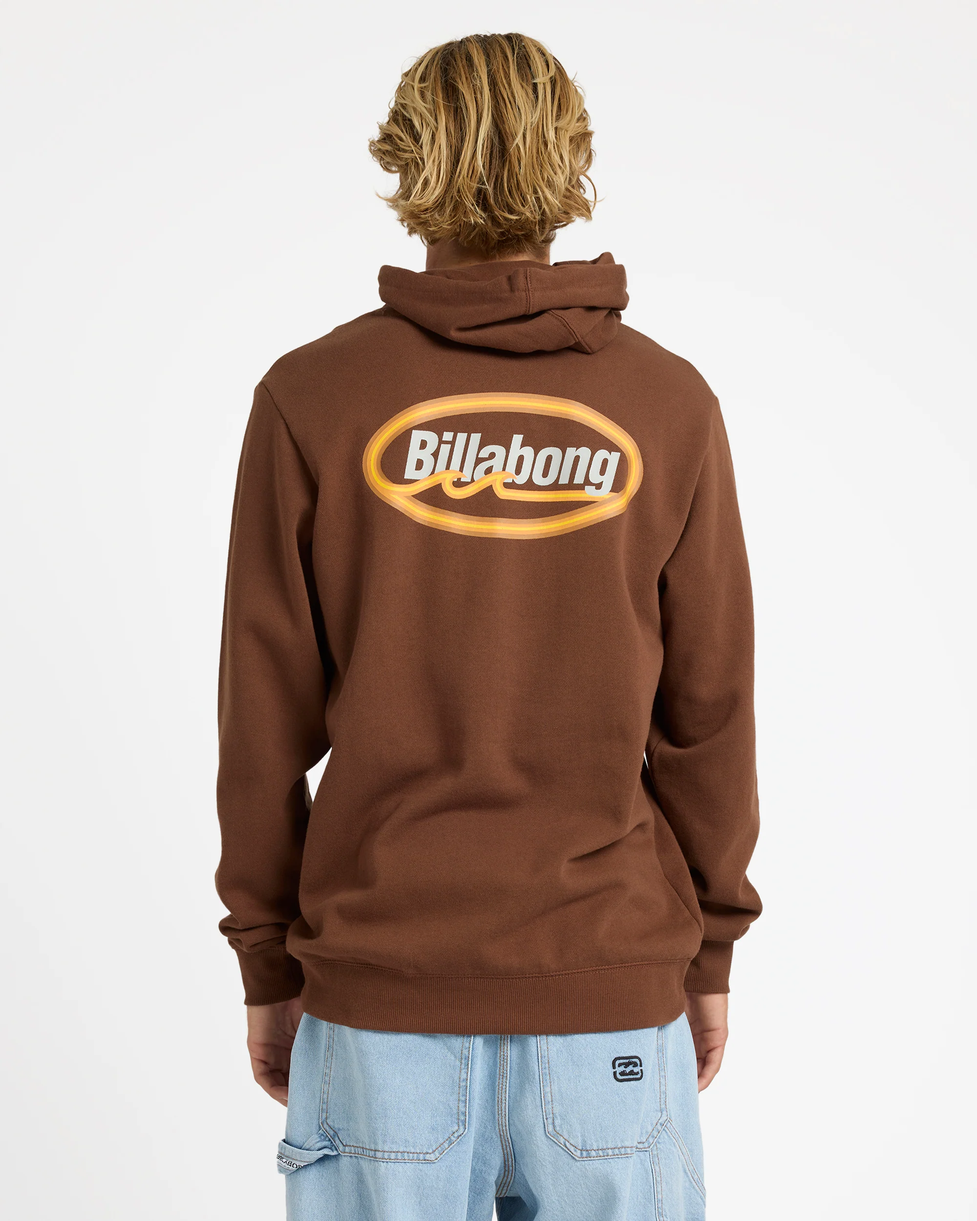 Mens Walled Pullover Hoodie - Image 3