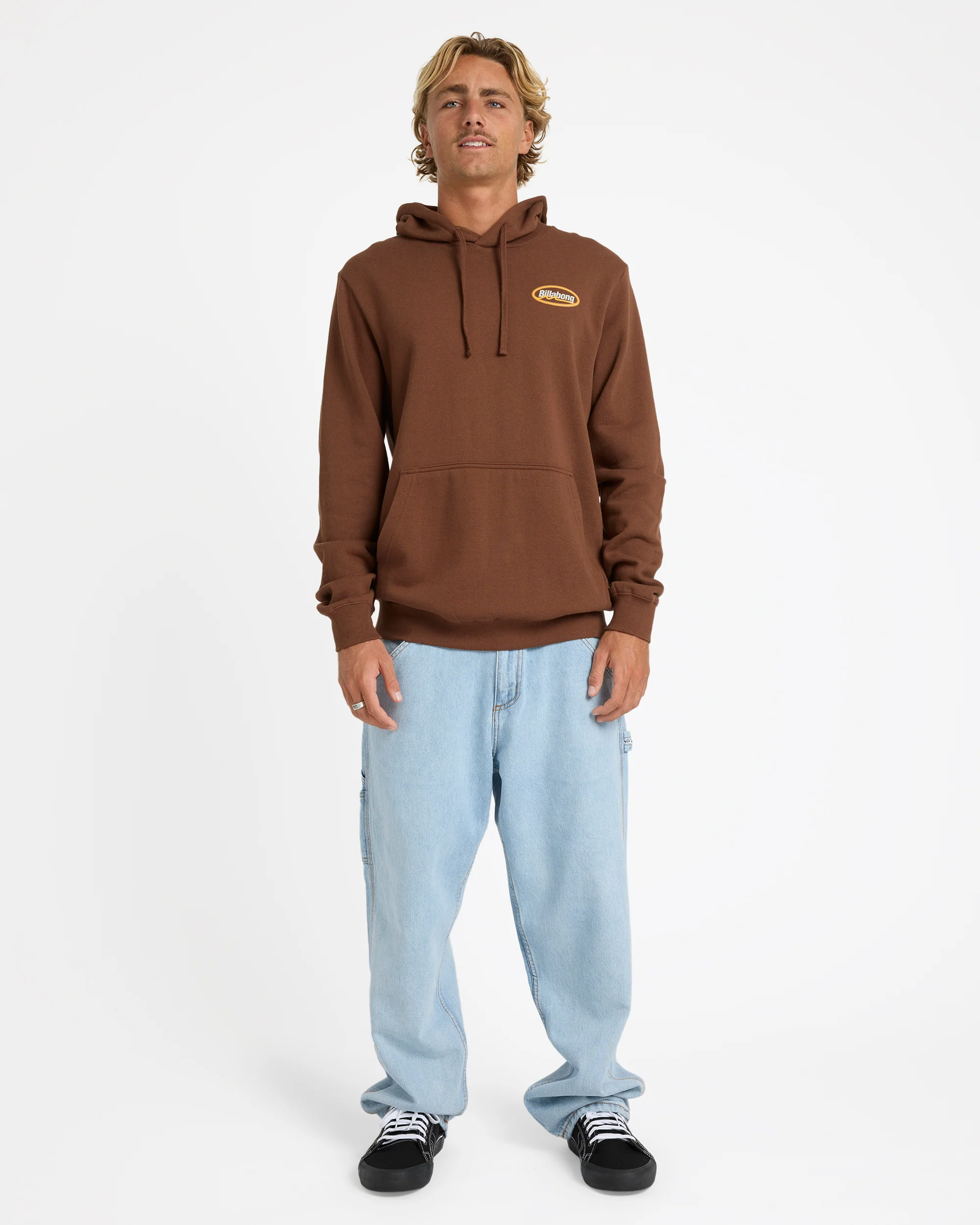 Mens Walled Pullover Hoodie - Image 5