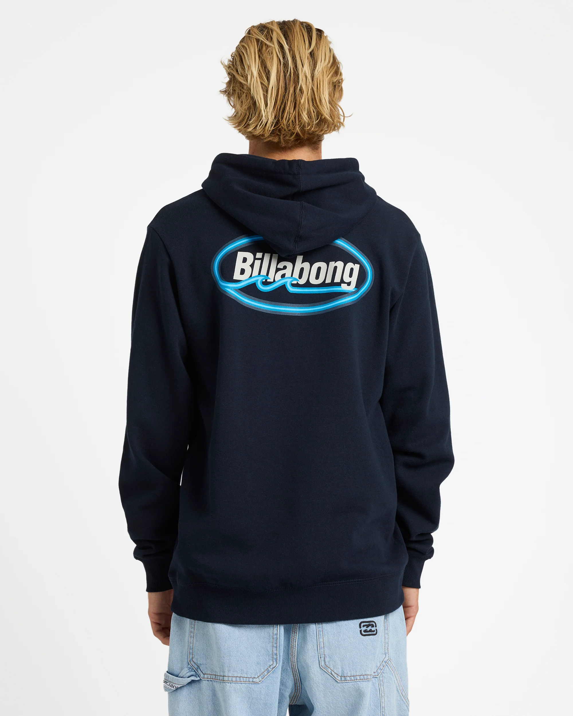 Mens Walled Pullover Hoodie - Image 3