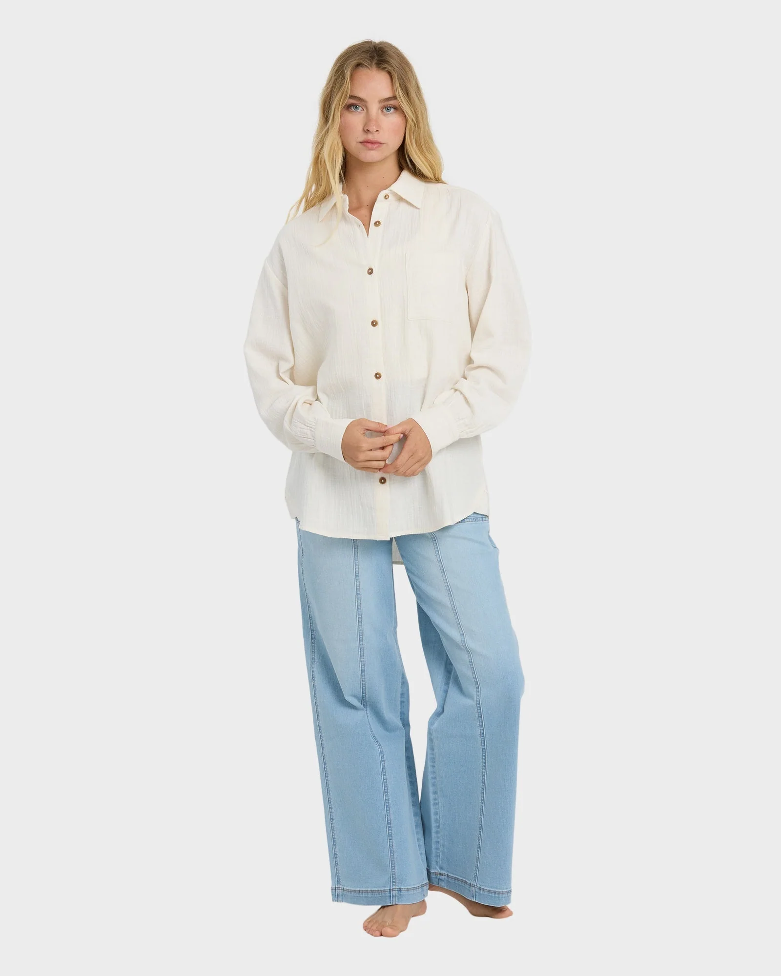 Womens Wanderer Long Sleeve Shirt - Image 5