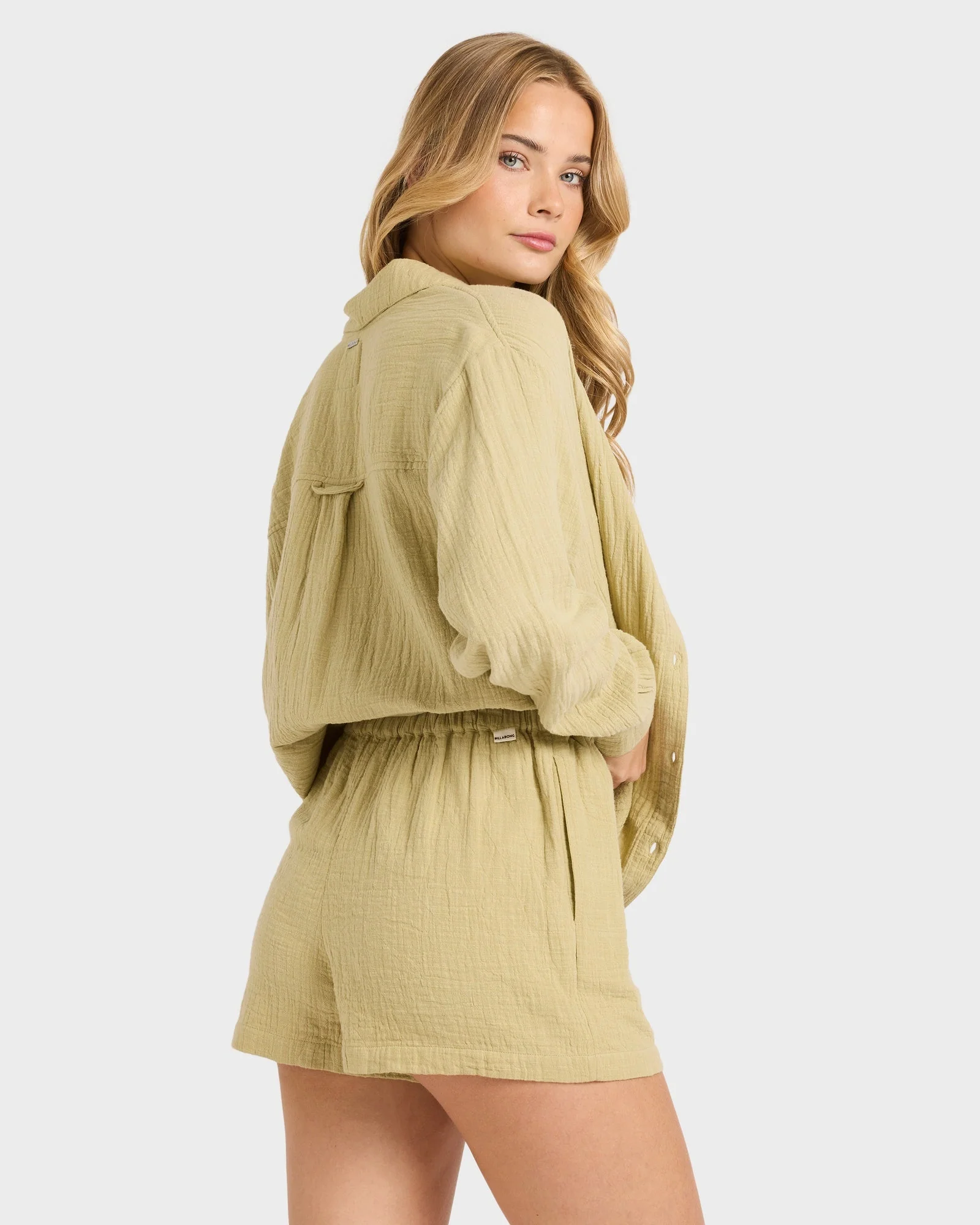 Womens Wanderer Elastic Waist Shorts - Image 5
