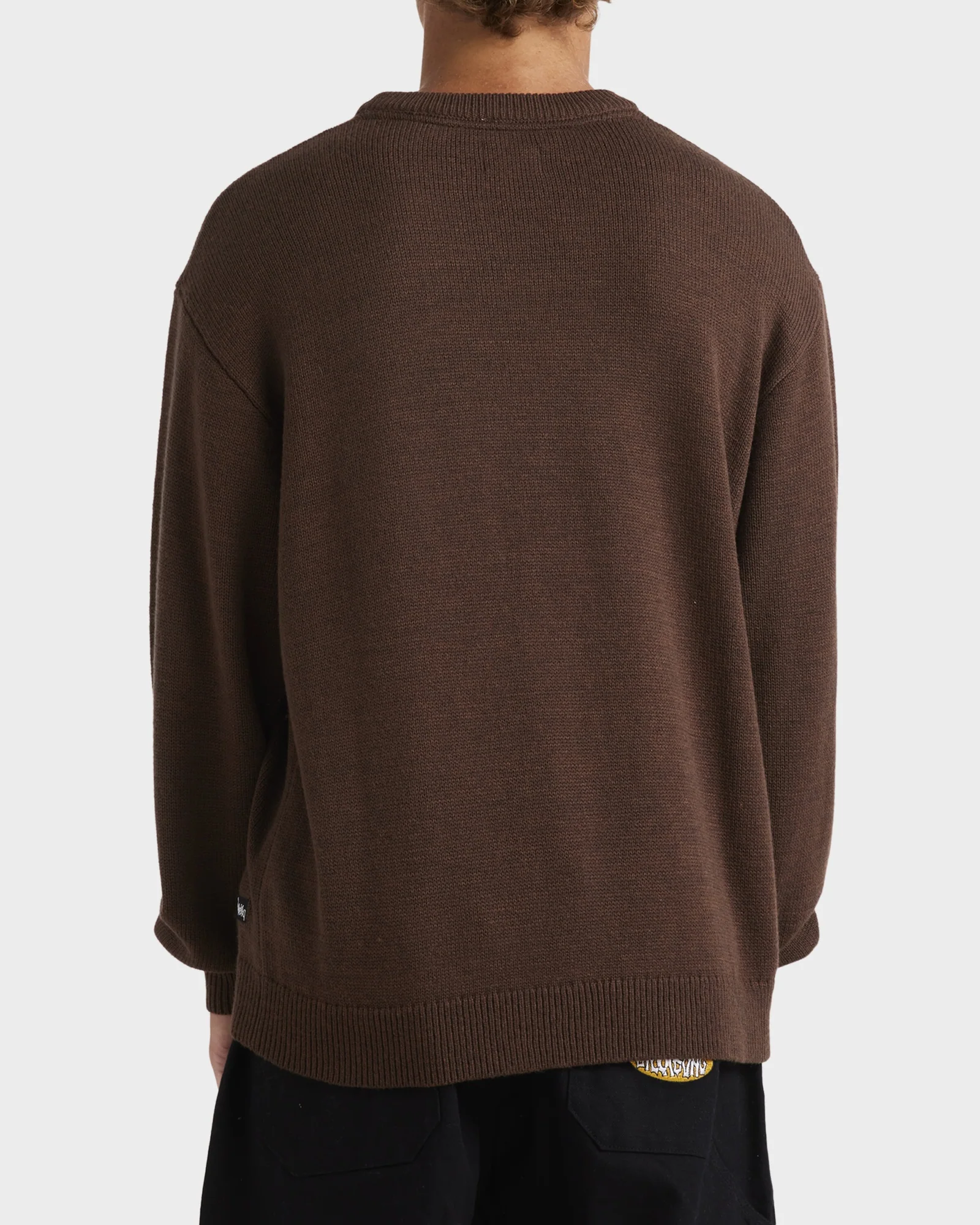 Mens Warped Crew Neck - Image 4