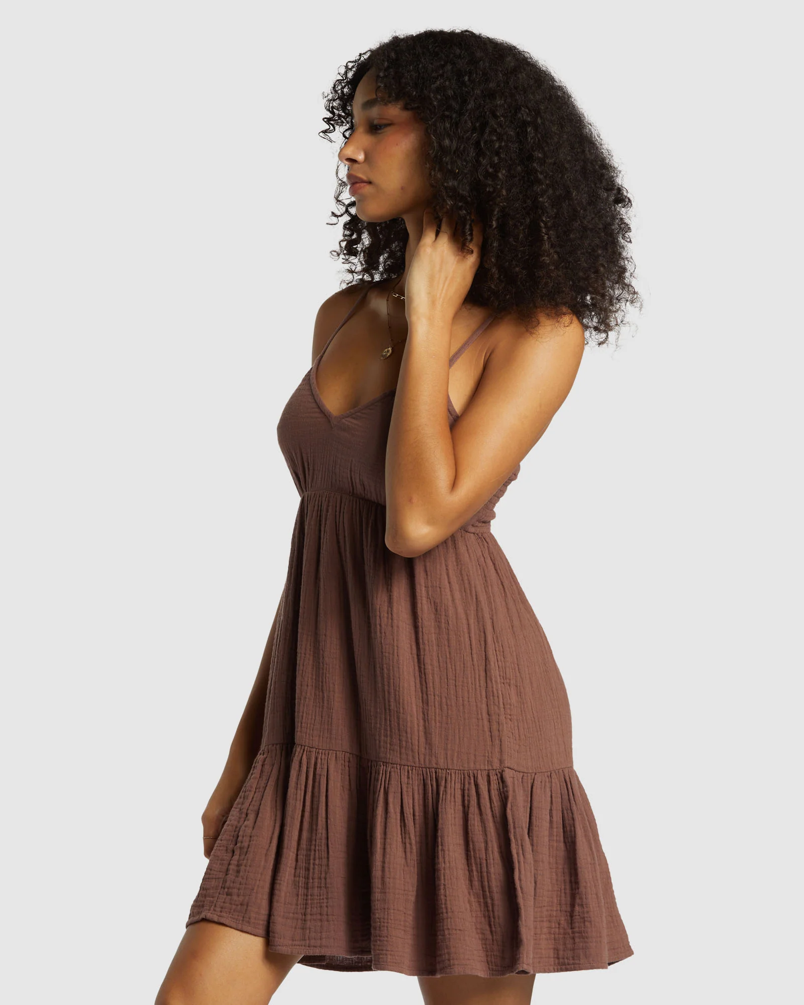 Womens Wave After Wave Mini Dress - Image 2