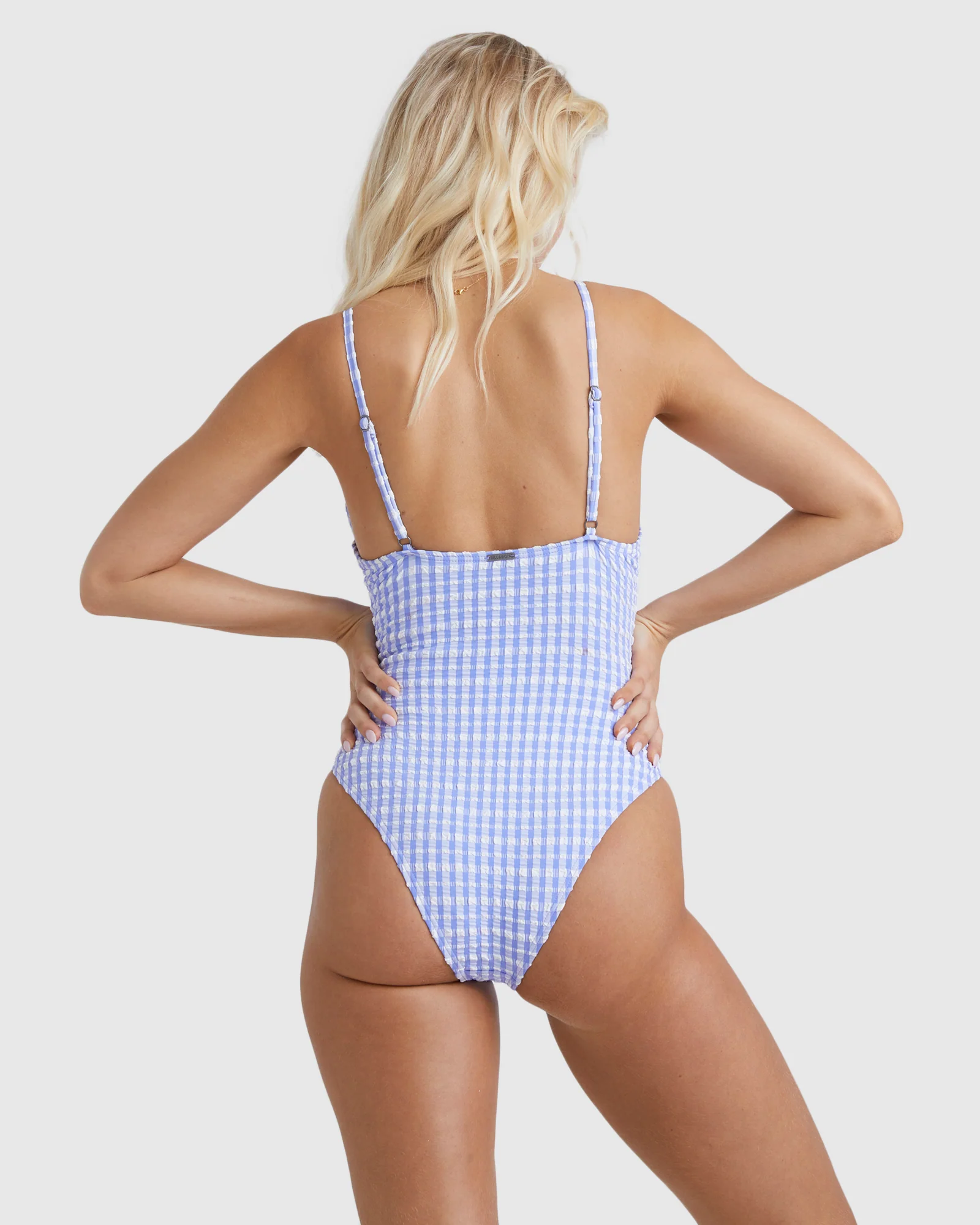 Womens Wave Check Reese One Piece - Image 3