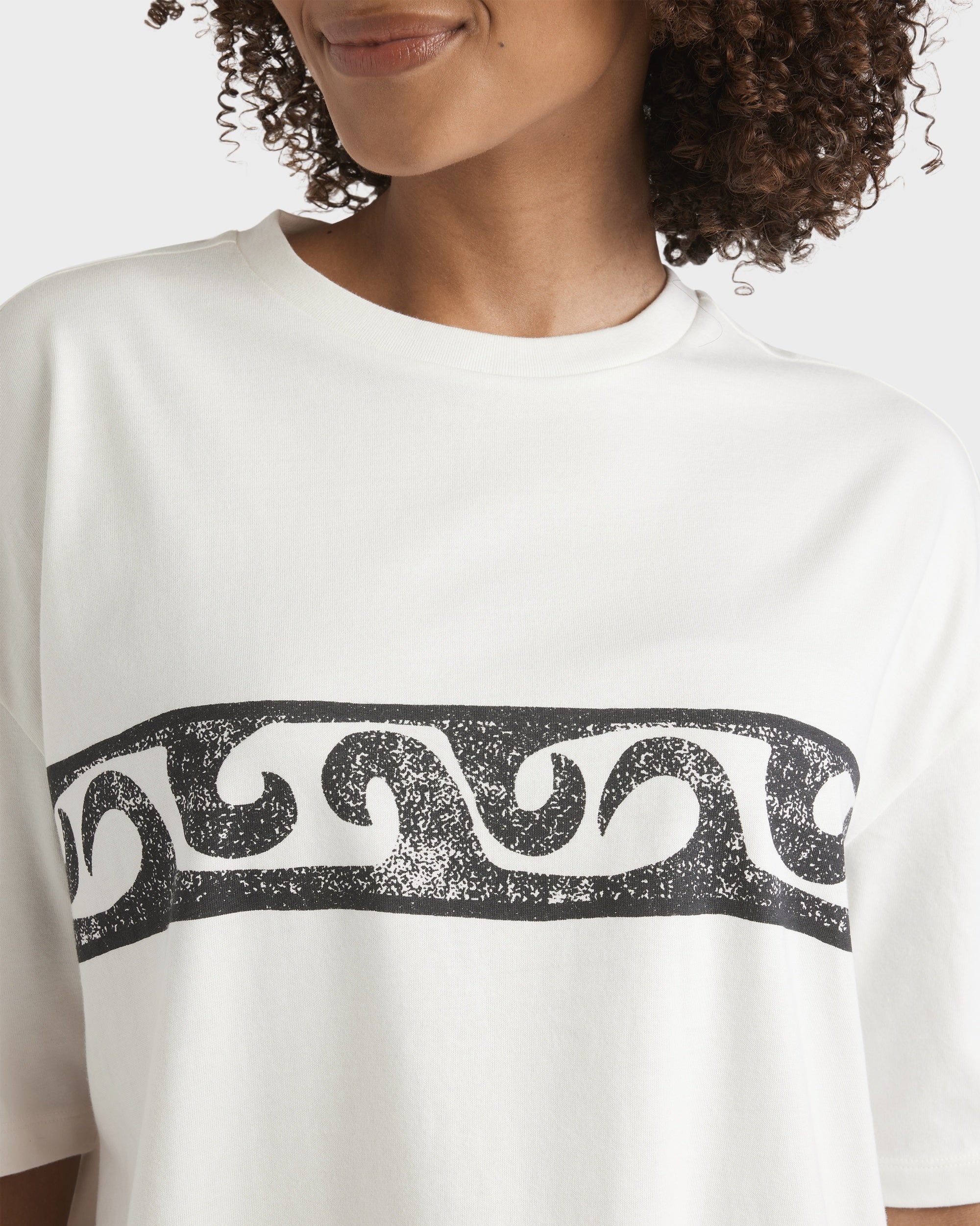 Womens Wave Fade T-Shirt - Image 5