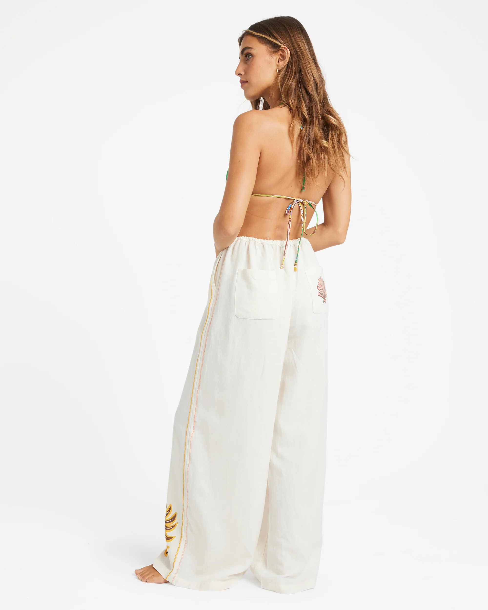 Womens Wave Haze Elastic Pants - Image 3