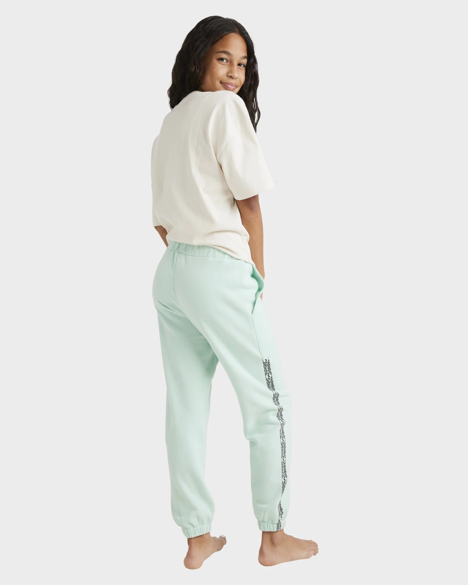 Girls 6-14 Wave Of The Day Trackpants - Image 5