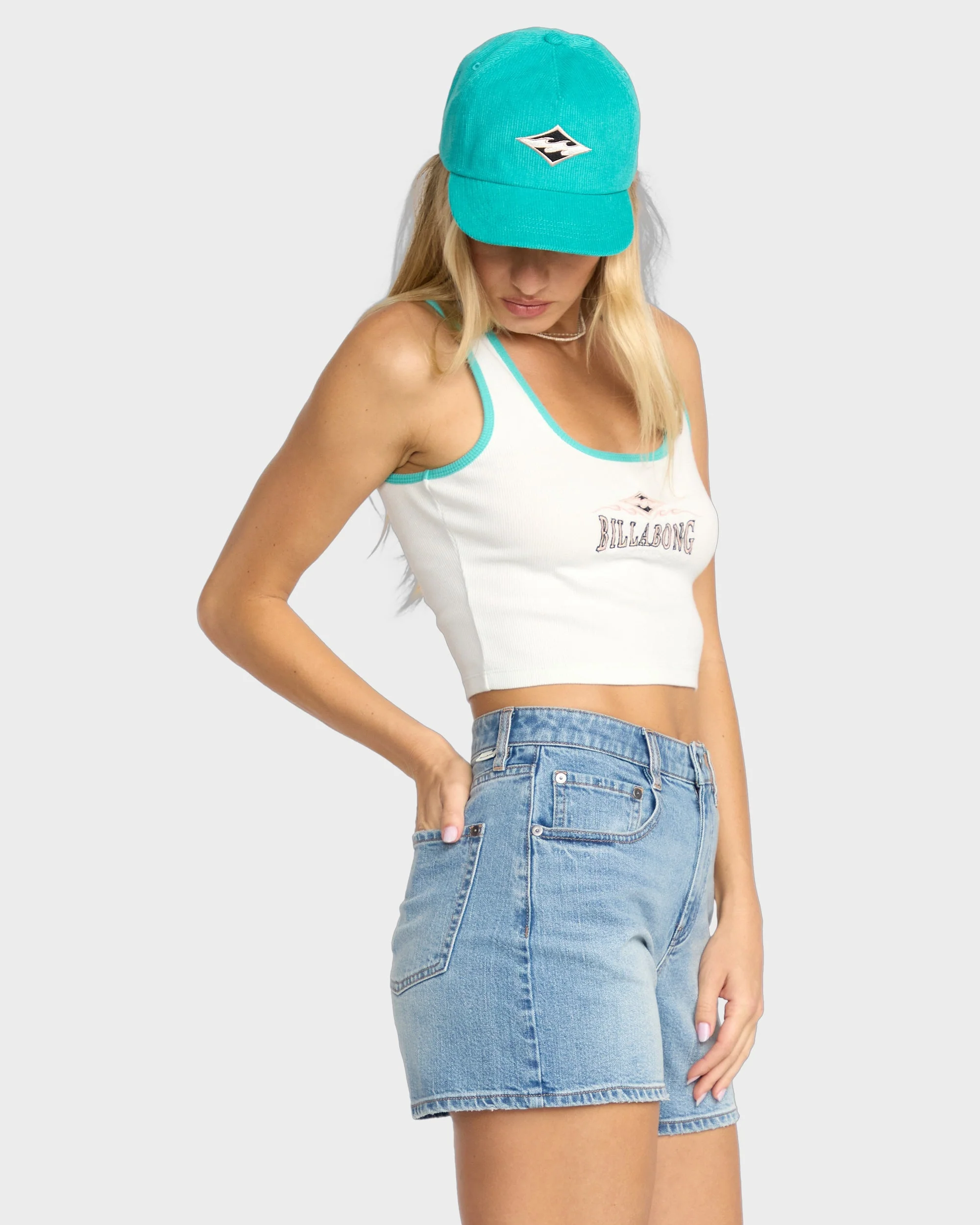 Womens Wave Out Tank Top - Image 4