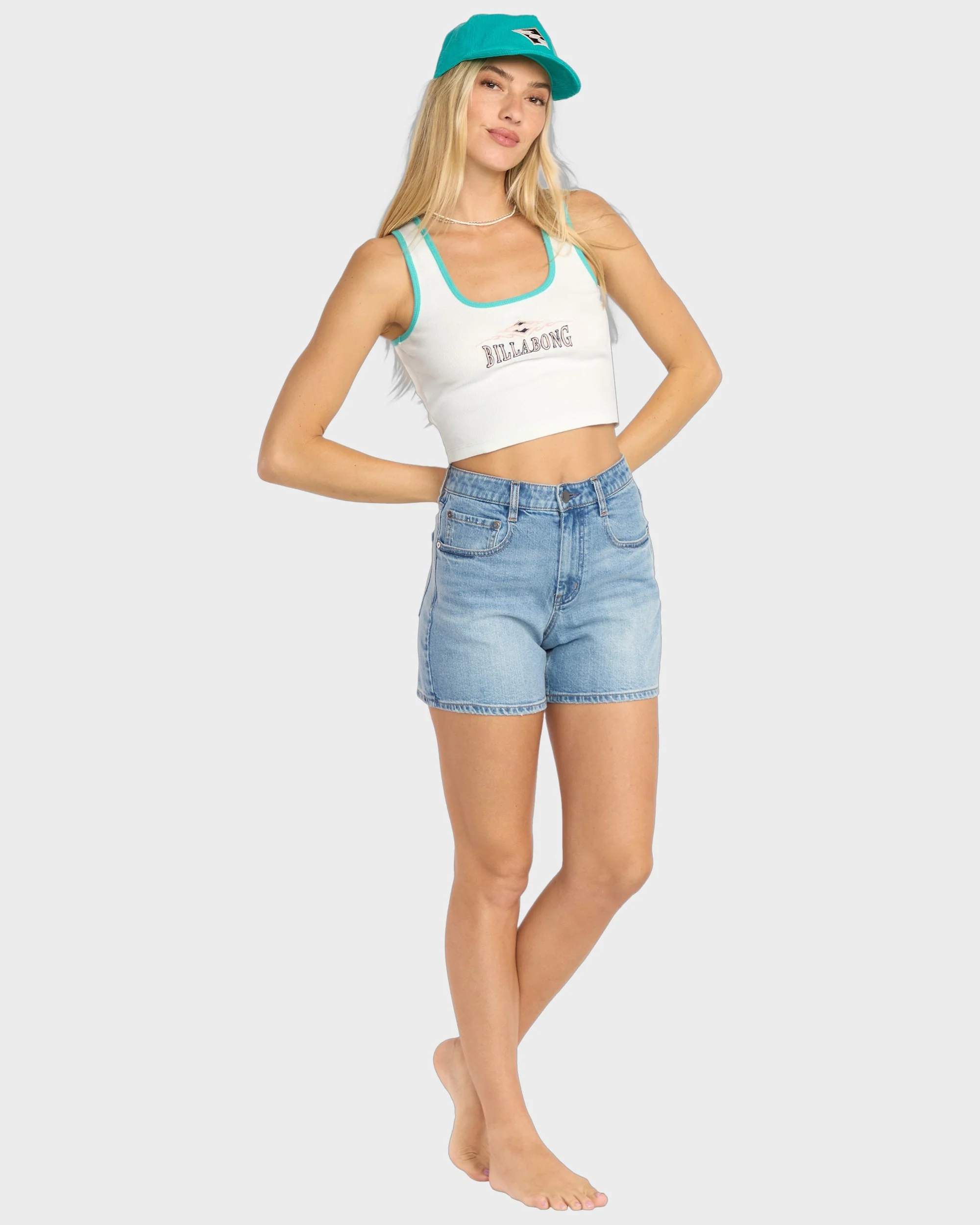 Womens Wave Out Tank Top - Image 6