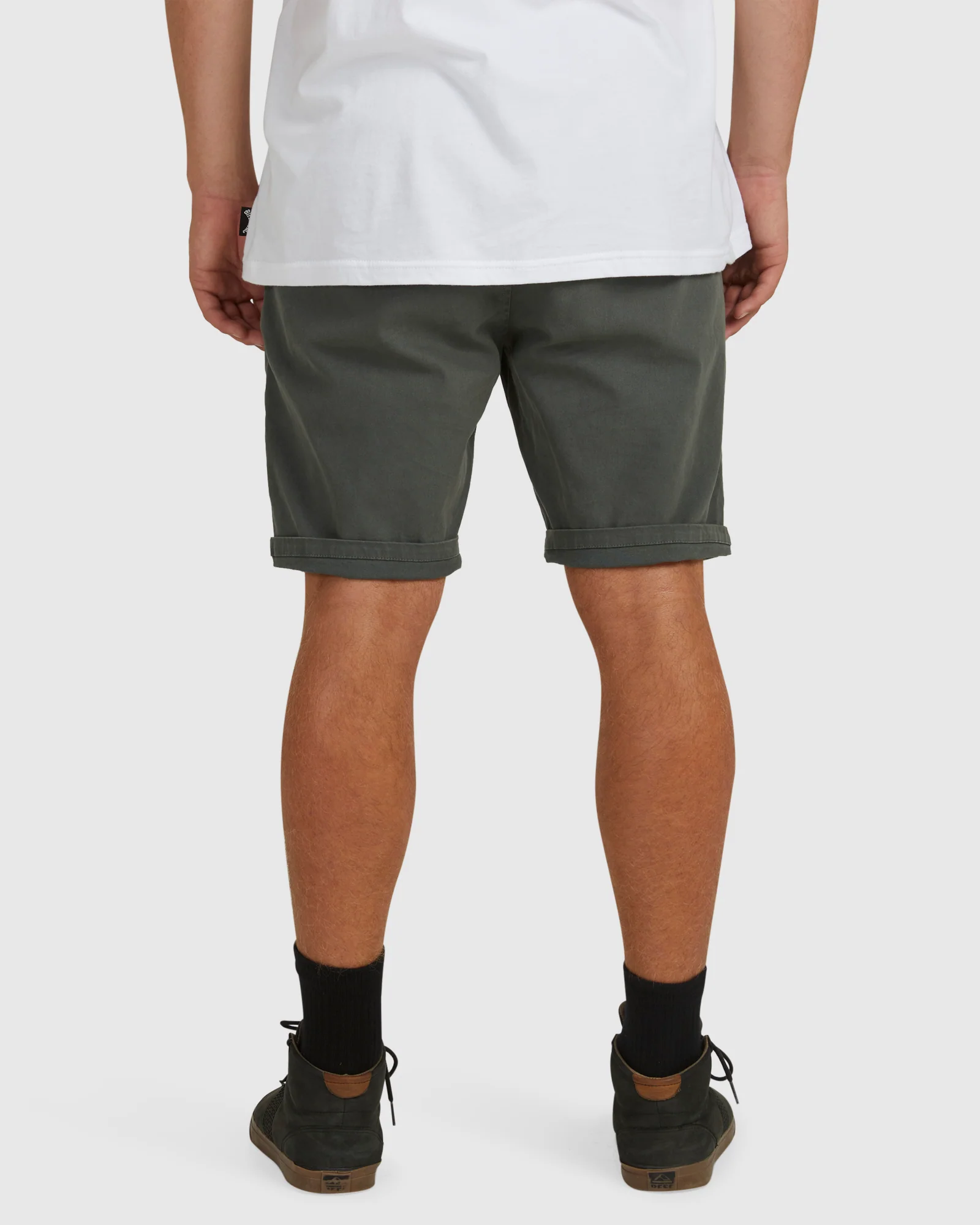 Mens Wave Washed Twill 19" Shorts - Image 3