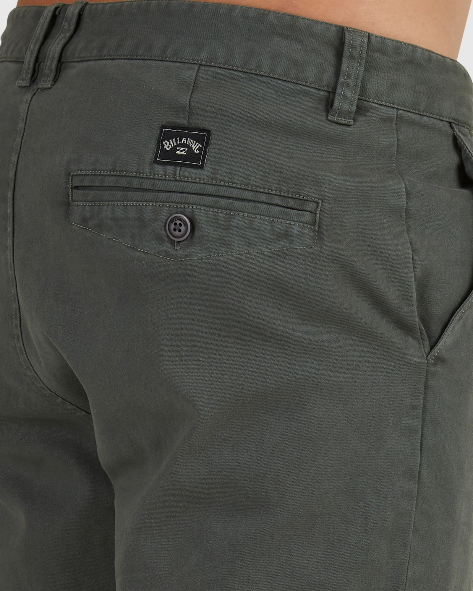 Mens Wave Washed Twill 19" Shorts - Image 4